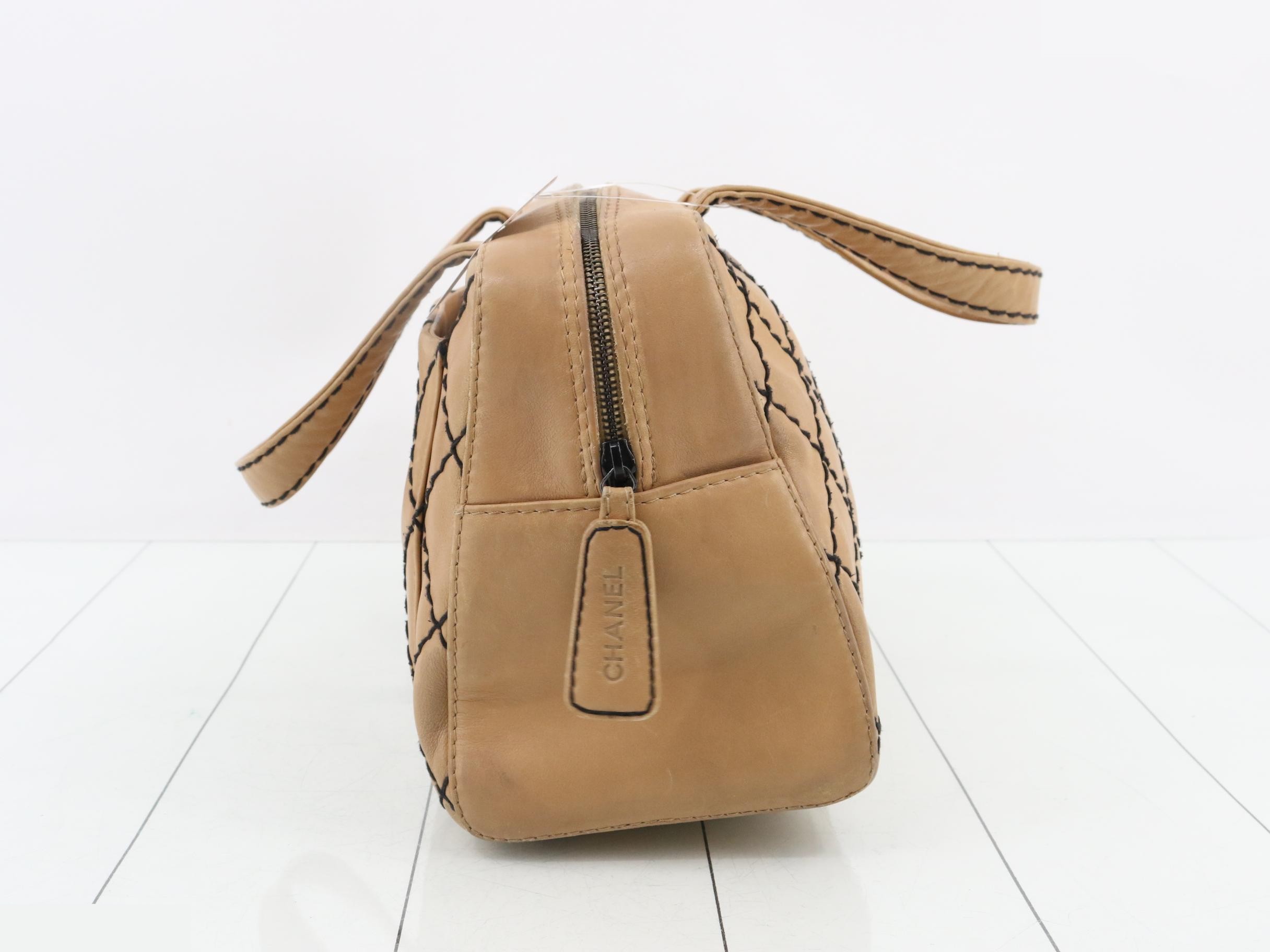 Wild Stitch Lamb Handbag (with seal) — view 4