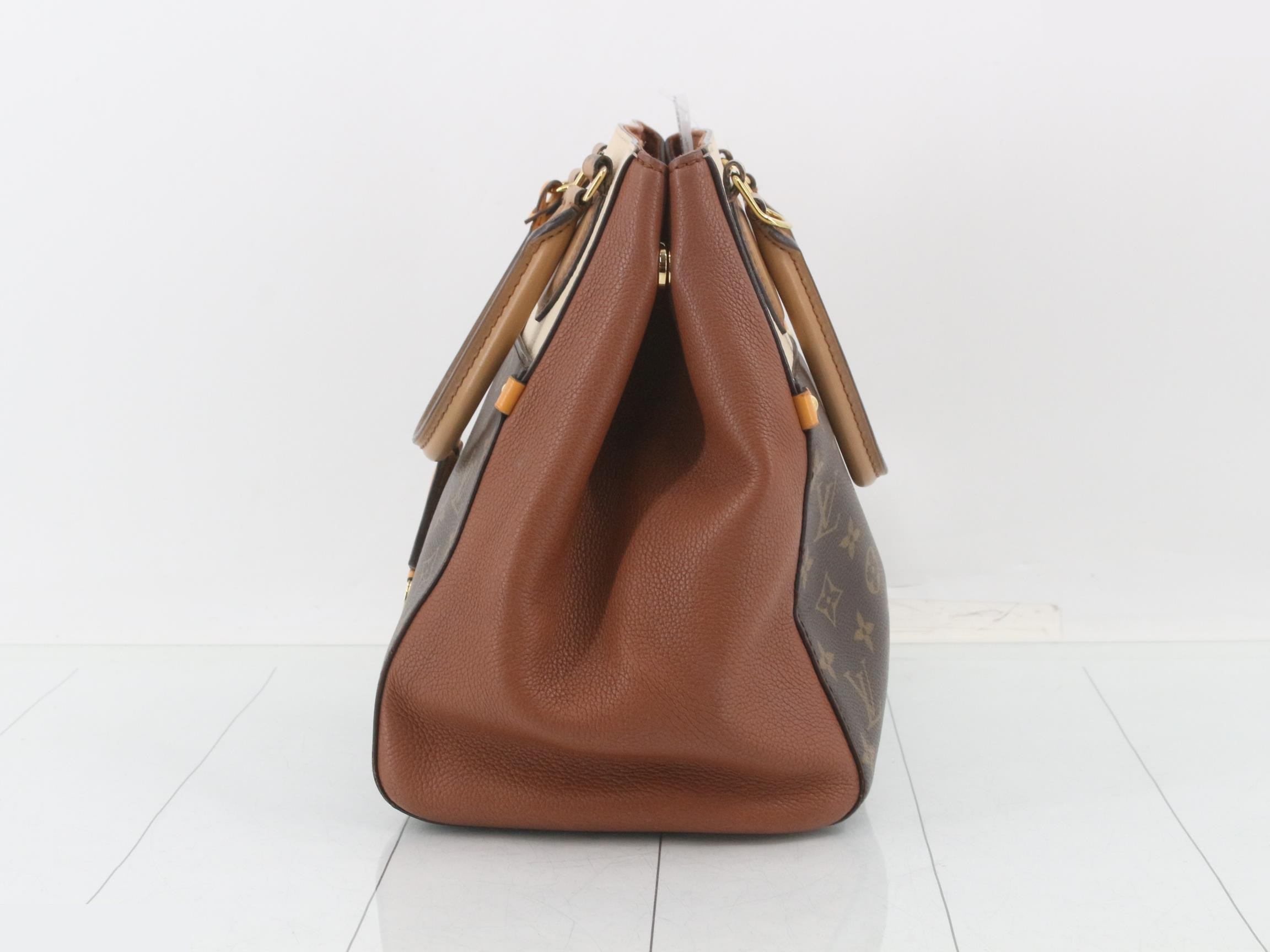 Monogram Fold Tote MM 2-Way Handbag — view 3