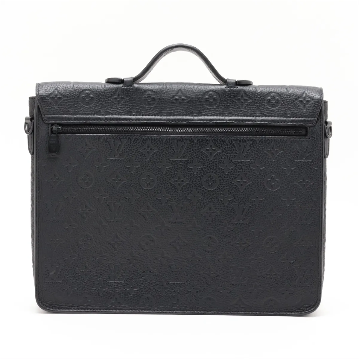 Taurillon Monogram S-Lock Briefcase M20835 Black (RFID detected) — view 2