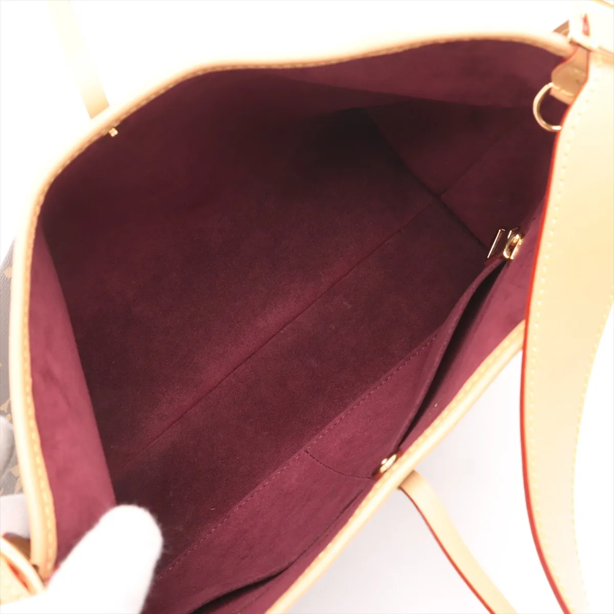 Monogram Carryall NM PM M46203 Brown (RFID detected) — view 7