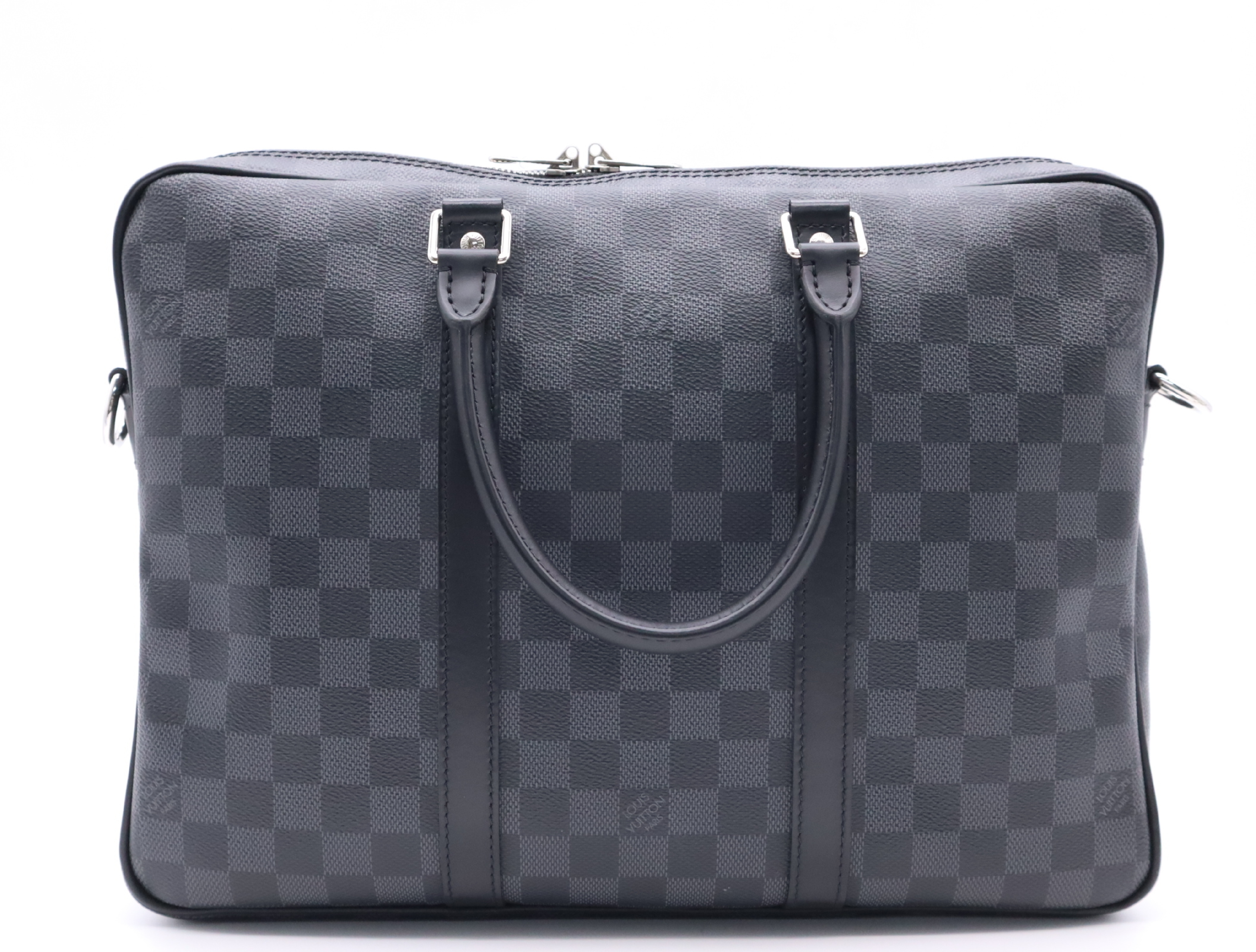 N41478 Graphite Portedocument Voyage PDV PM RFID-tested business bag — view 2