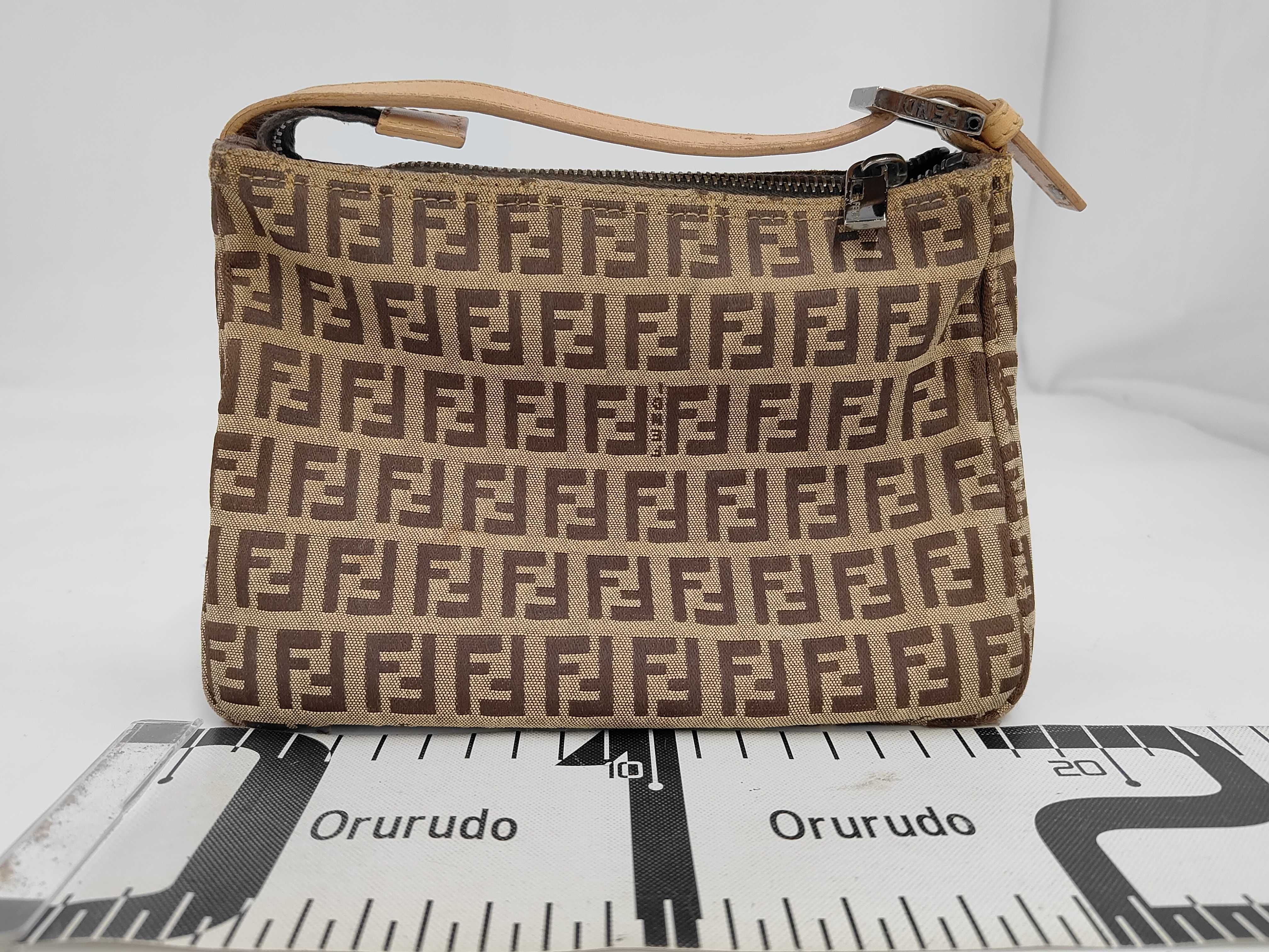 Zucca pattern Zucchino pattern accessory pouch handbag — view 2