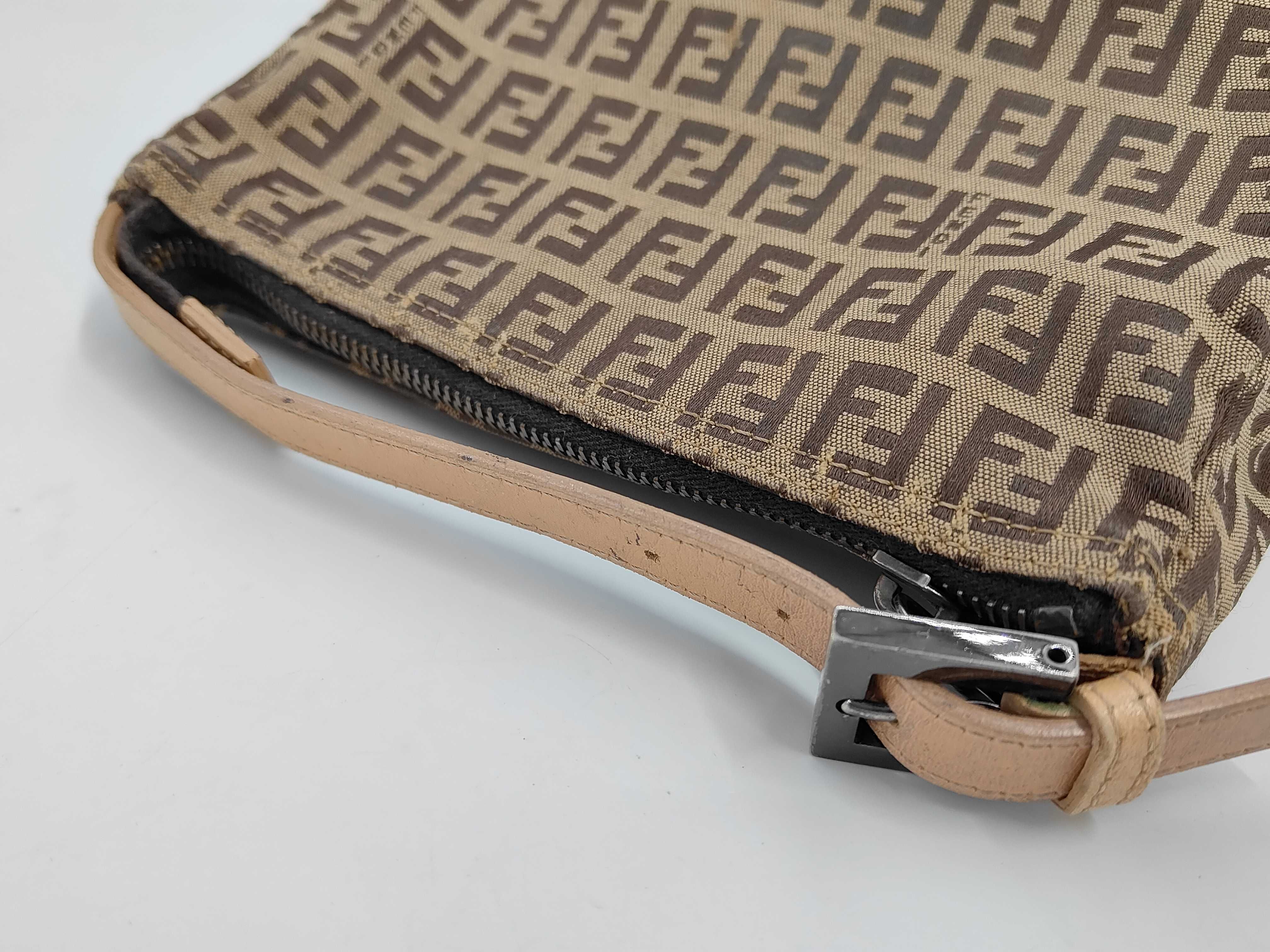 Zucca pattern Zucchino pattern accessory pouch handbag — view 3