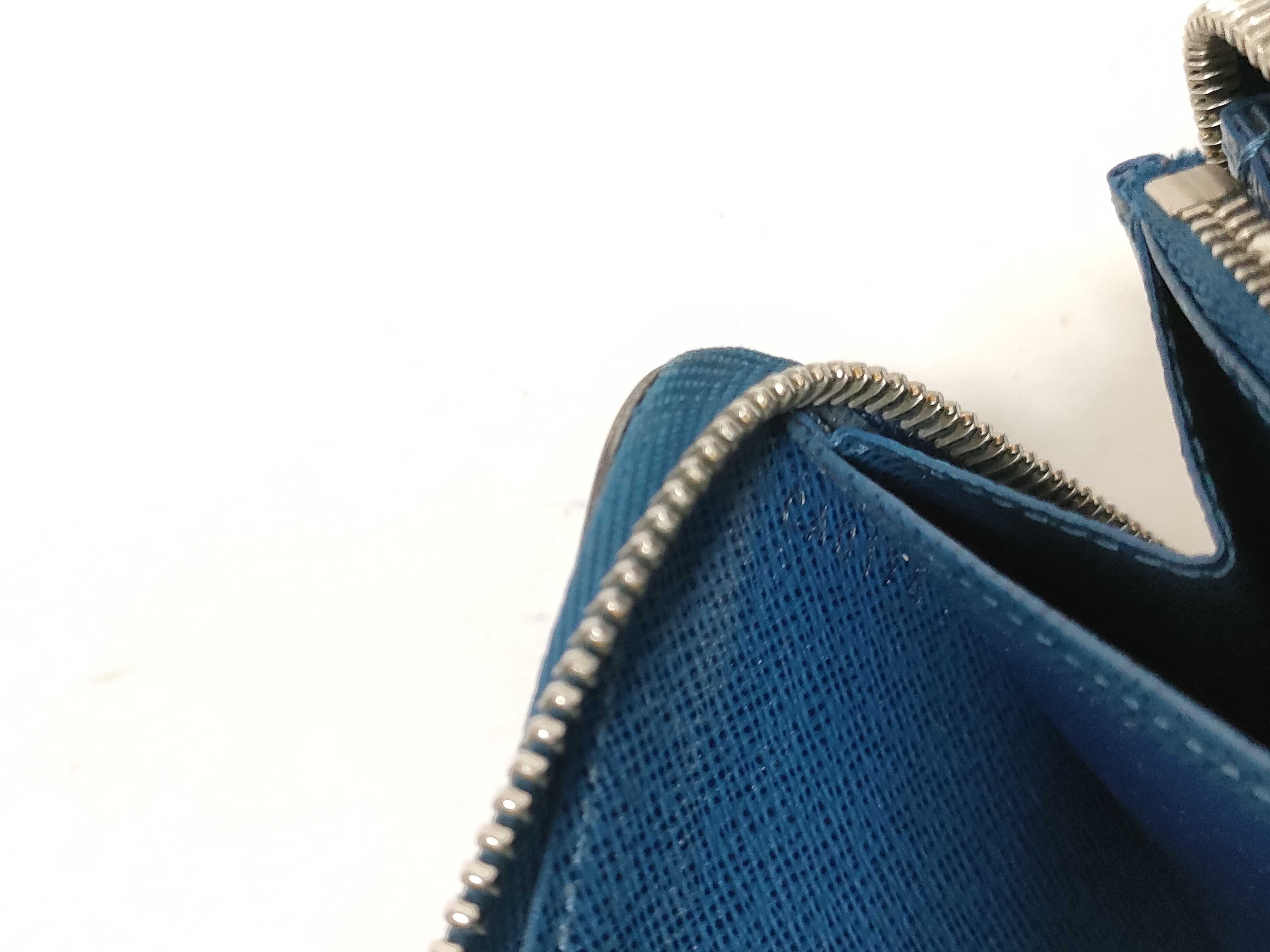 Epi Leather Round Zipper Long Wallet — view 14