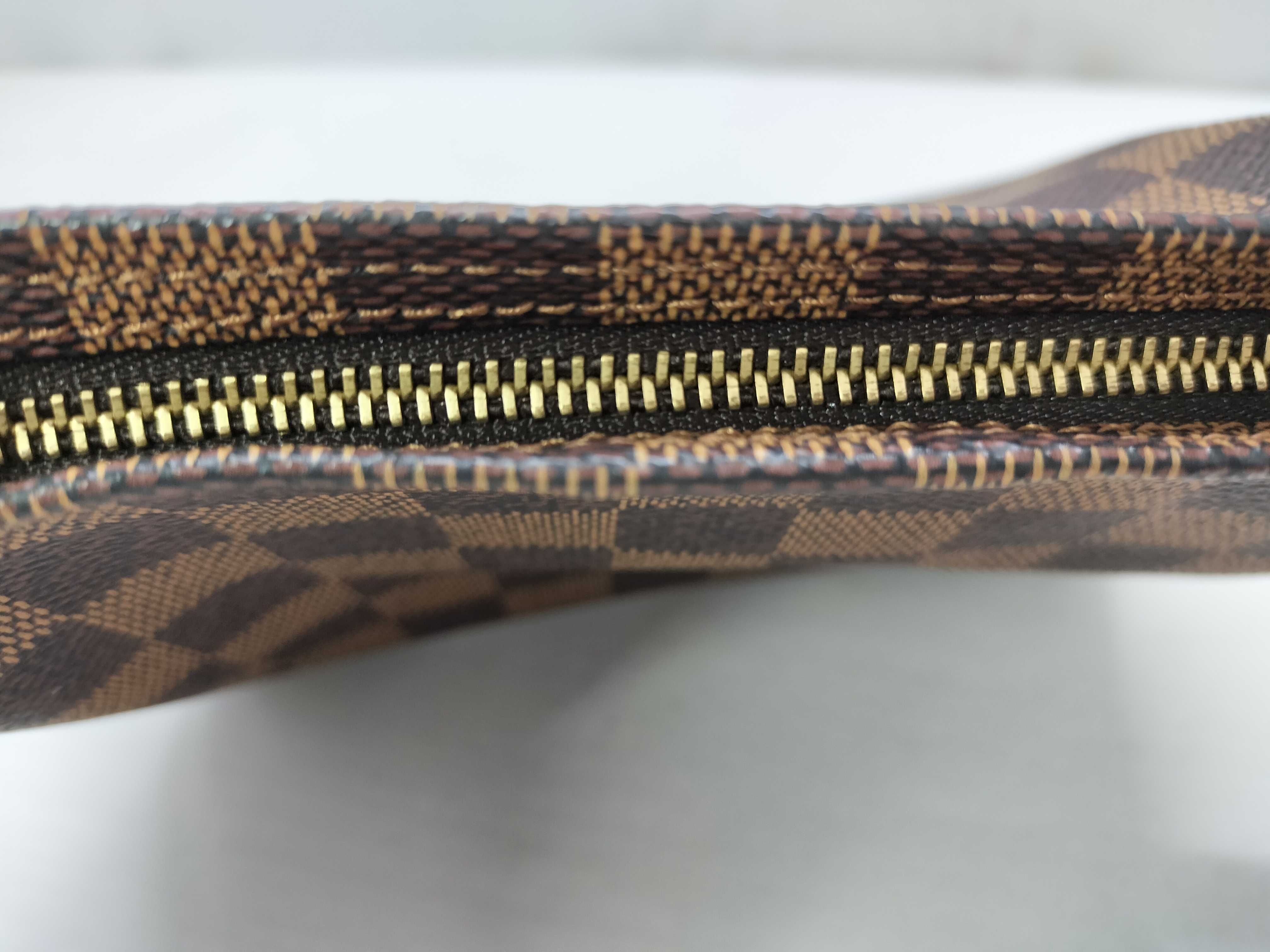 Damier Vuitton Damier Trousse Makeup N51982 Brown SP1002 Pouch — view 6