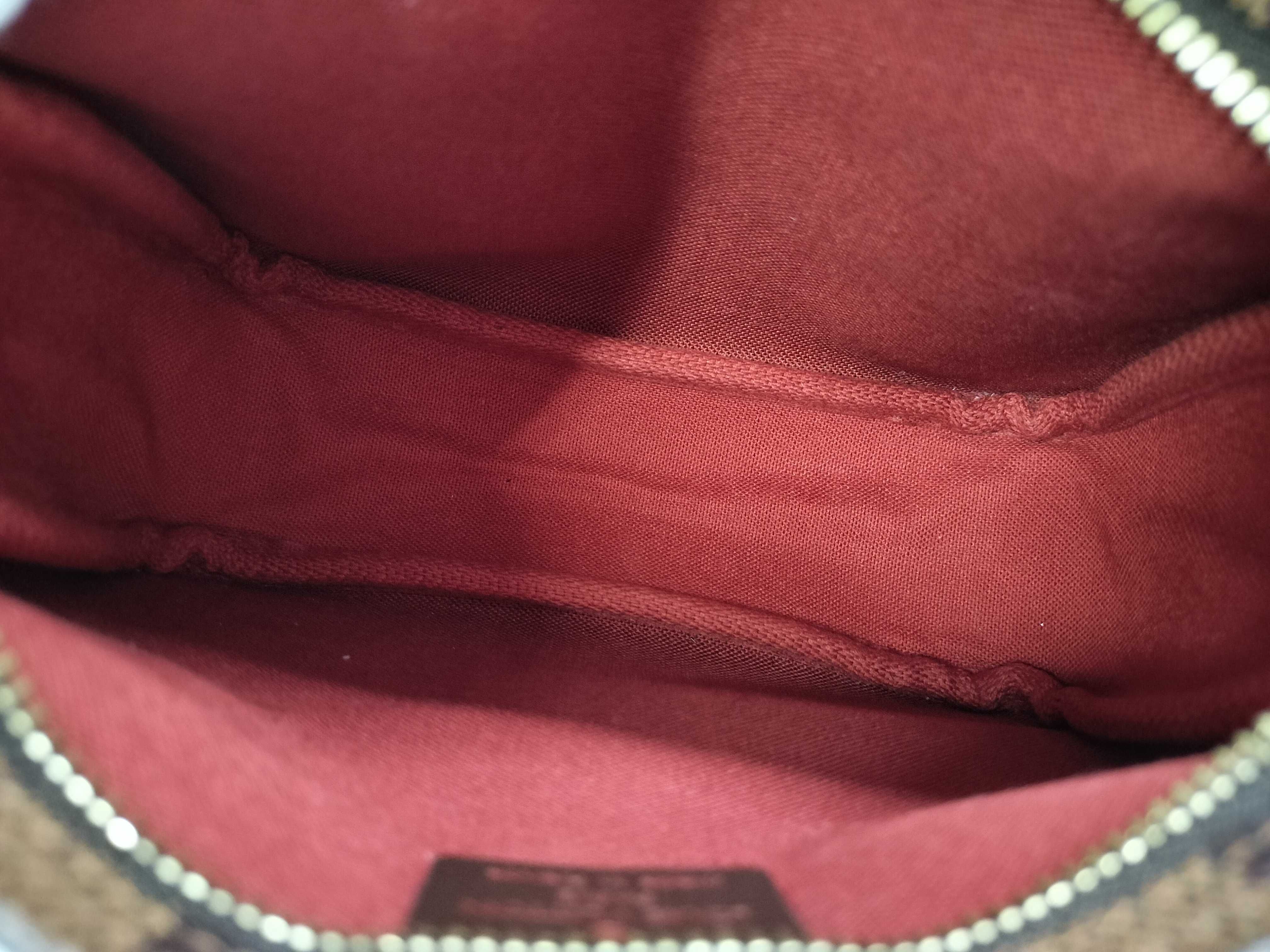 Damier Vuitton Damier Trousse Makeup N51982 Brown SP1002 Pouch — view 8