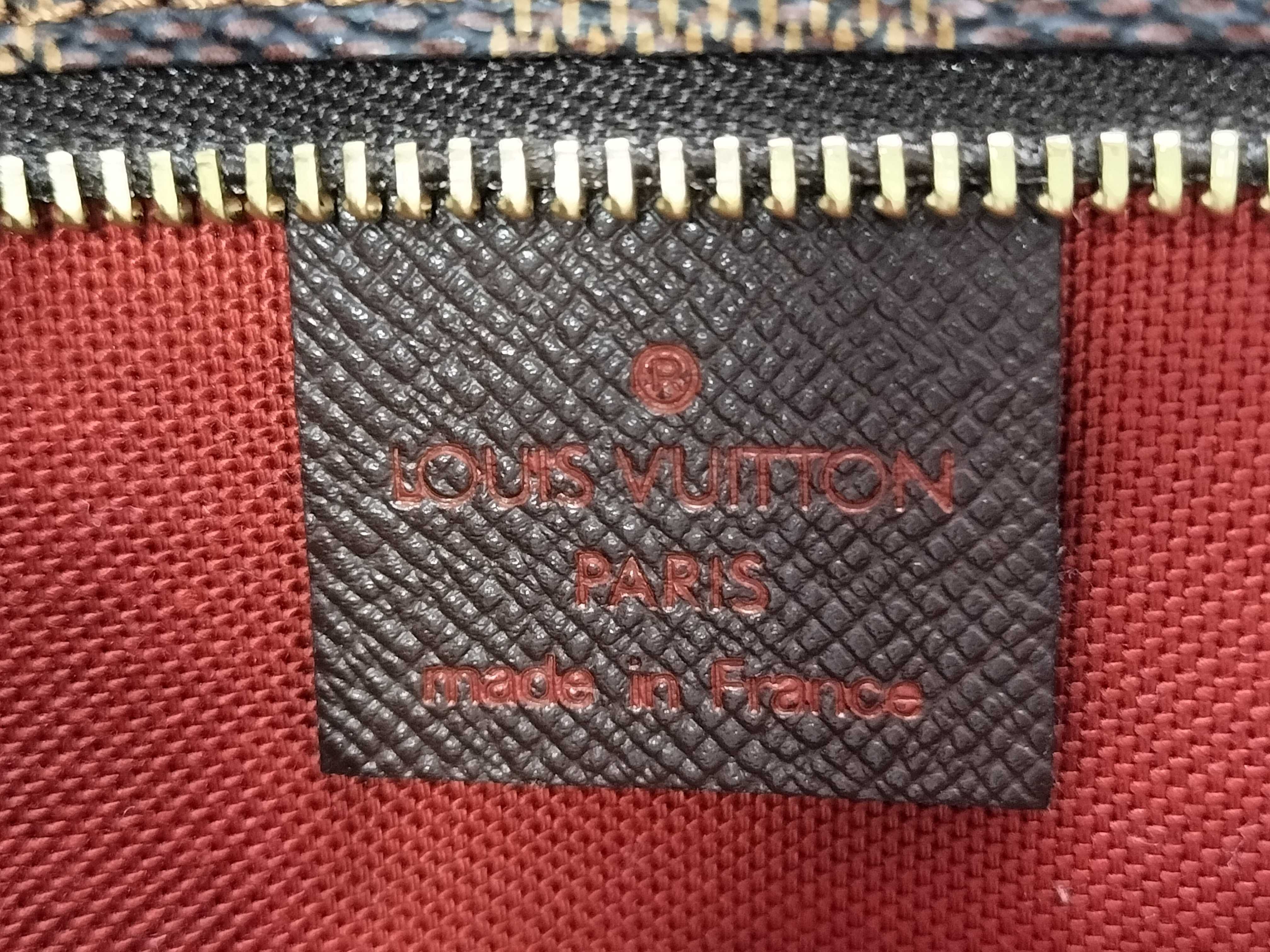Damier Vuitton Damier Trousse Makeup N51982 Brown SP1002 Pouch — view 9