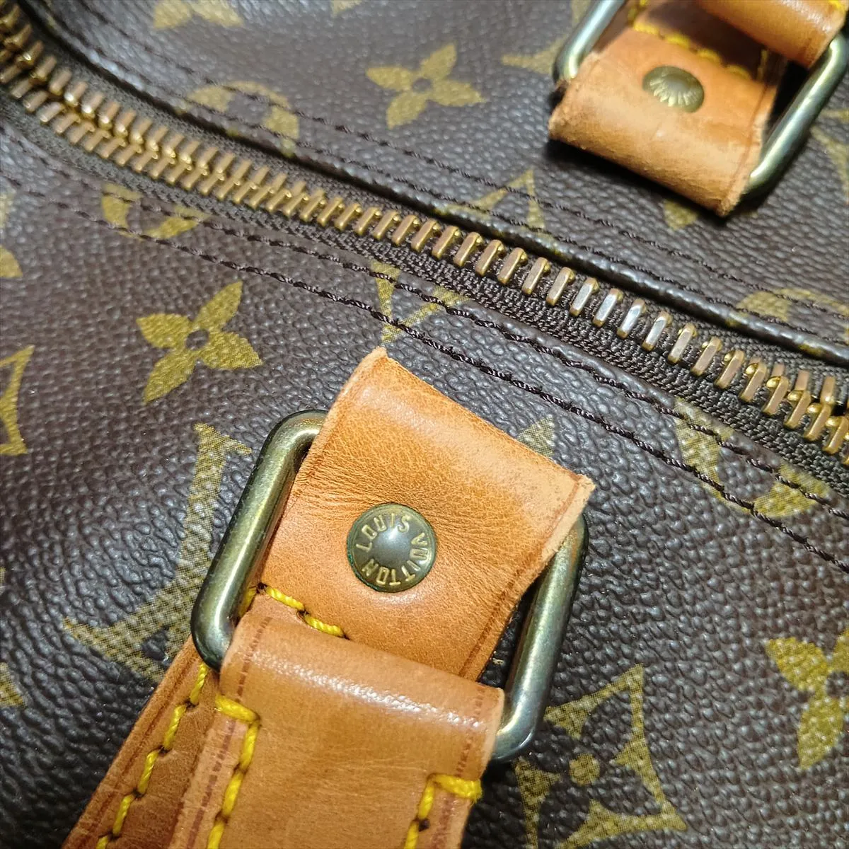 Monogram Keepall 55 M41424 MI8908 Brown — view 14
