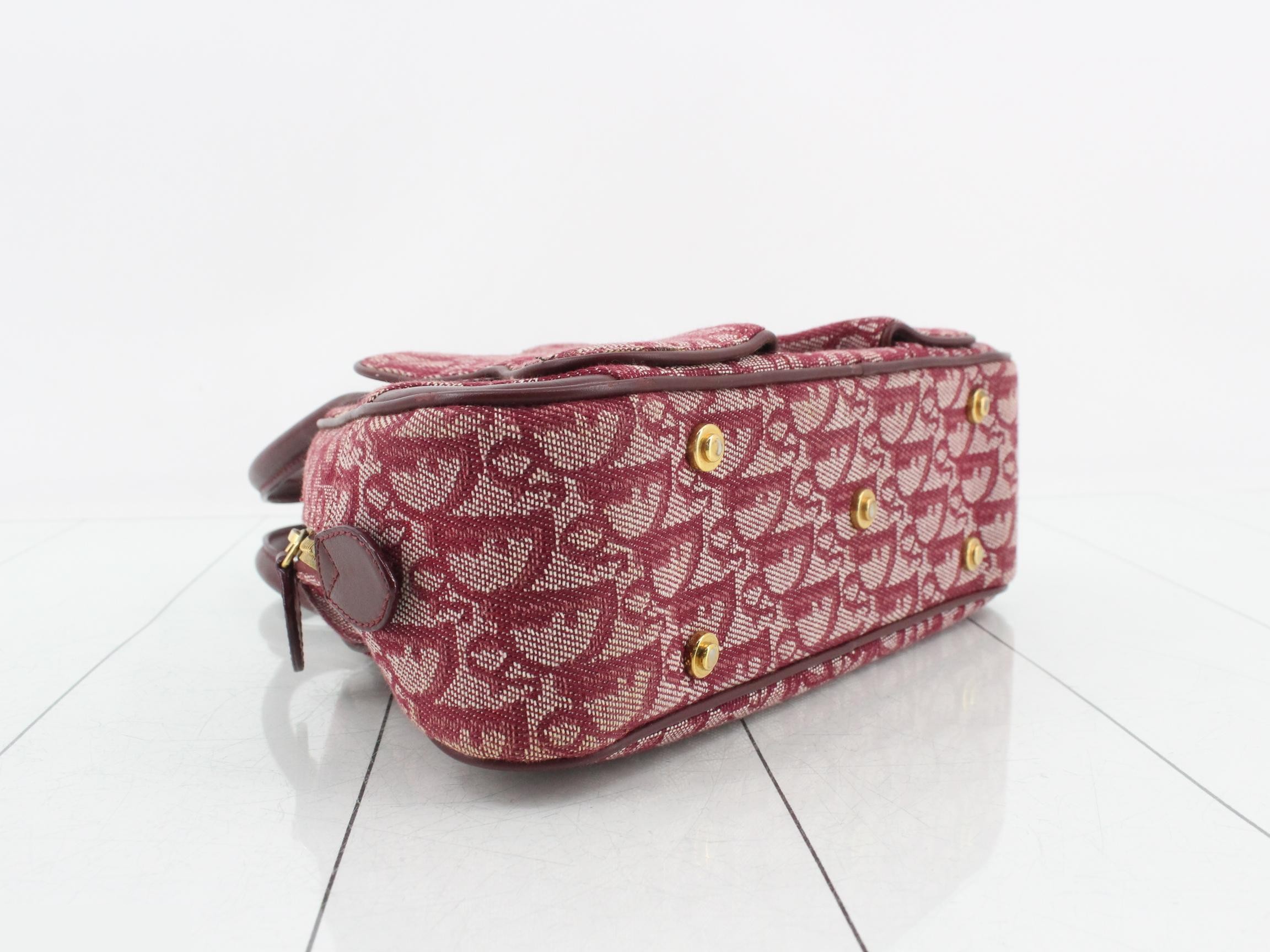 Double Saddle Trotter (Bag) - Handbag - Bordeaux — view 5