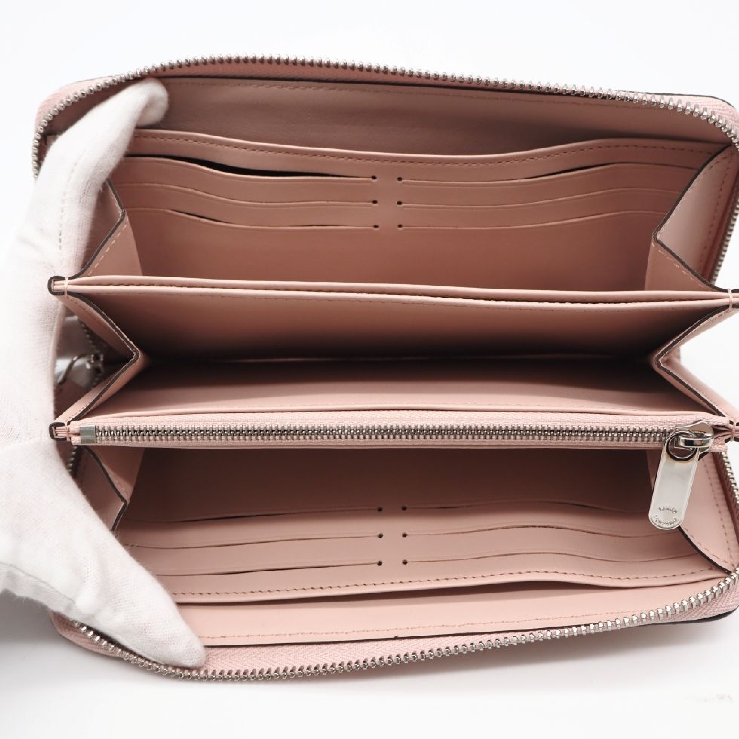 Mahina Zippy Wallet, Jasmine Pink, No IC chip functionality. — view 7