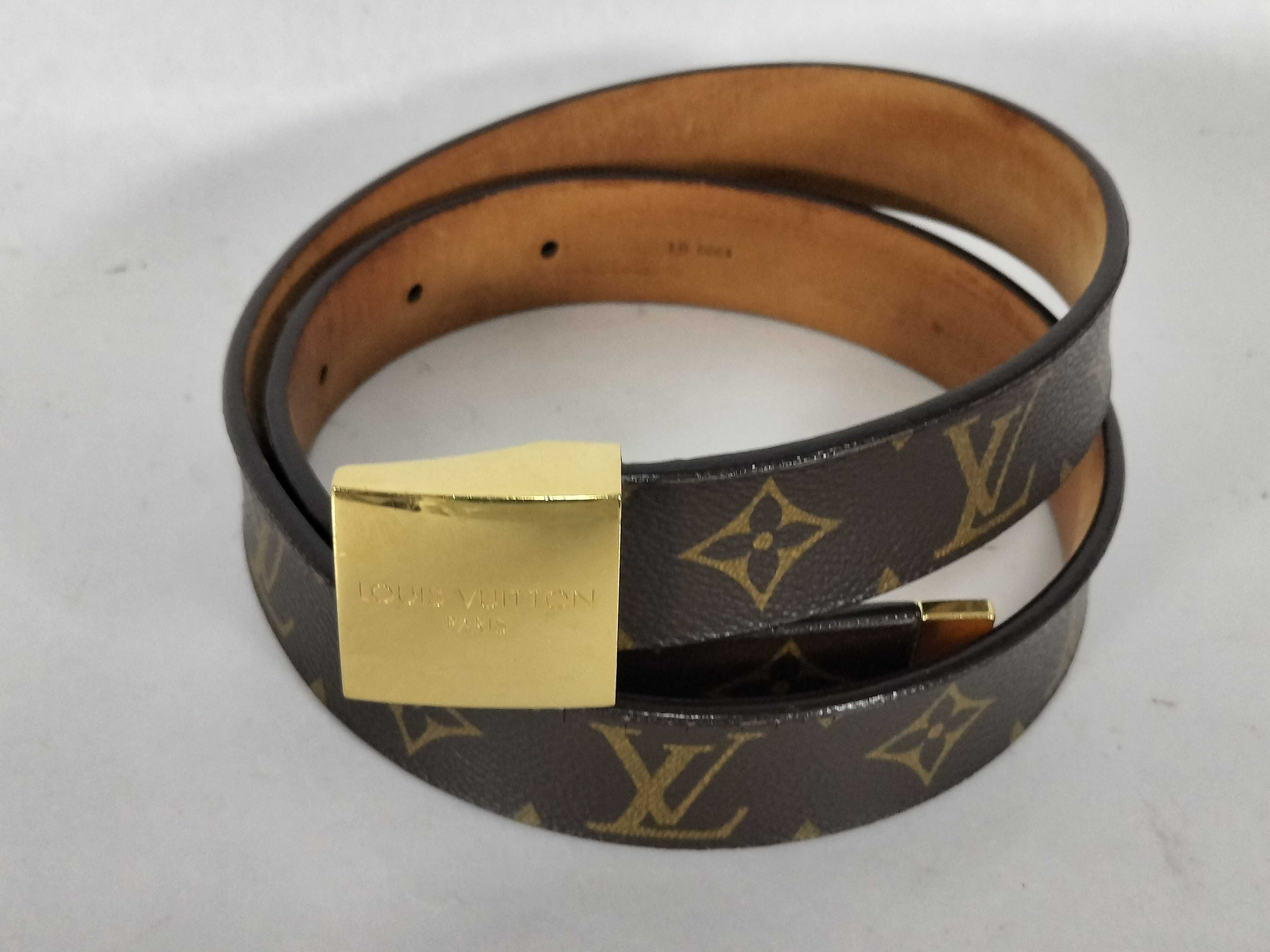 Monogram Louis Vuitton Monogram Ceinture Carrée Belt