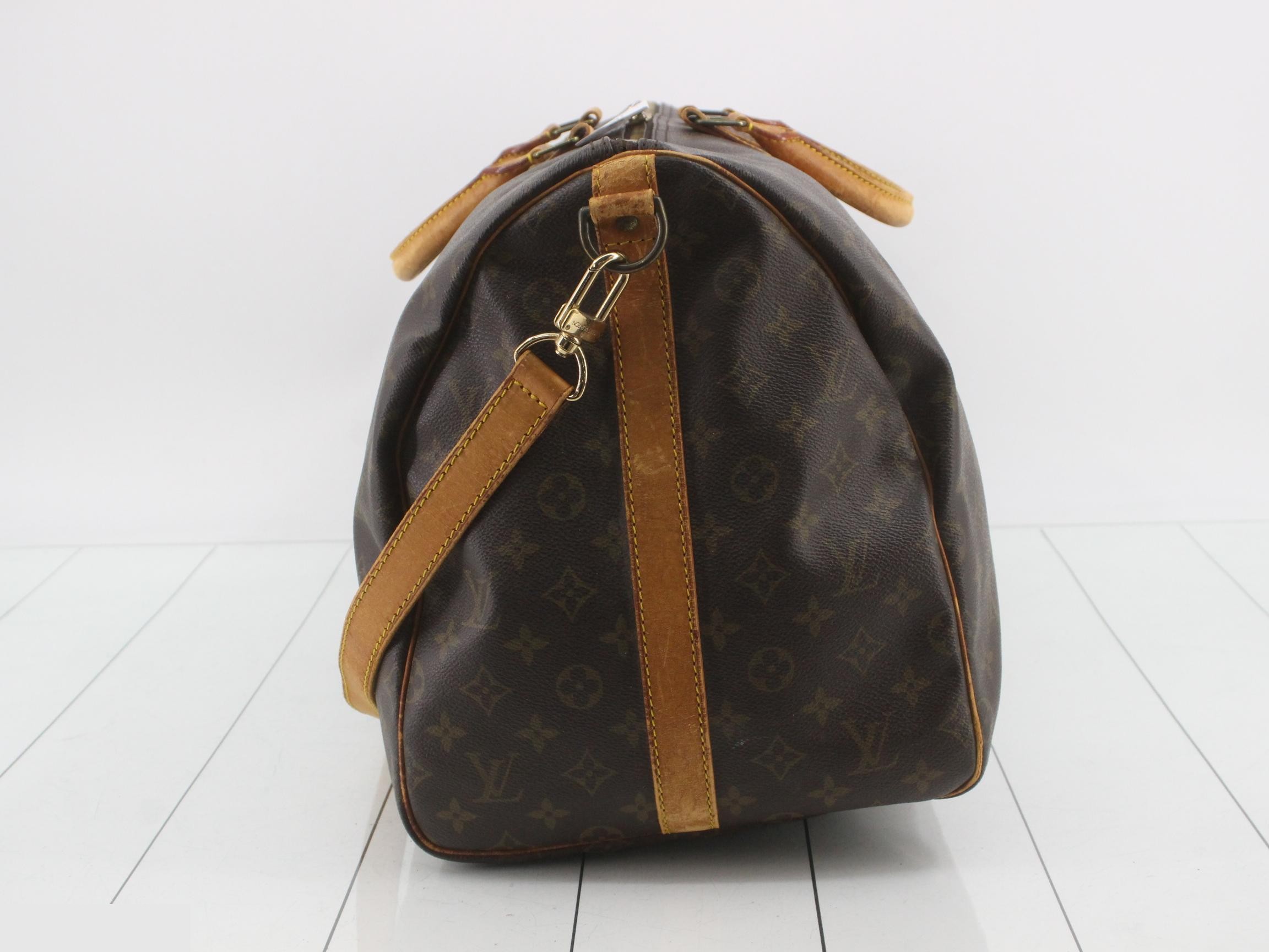 Keepall Bandoulière 55 with shoulder strap — view 3