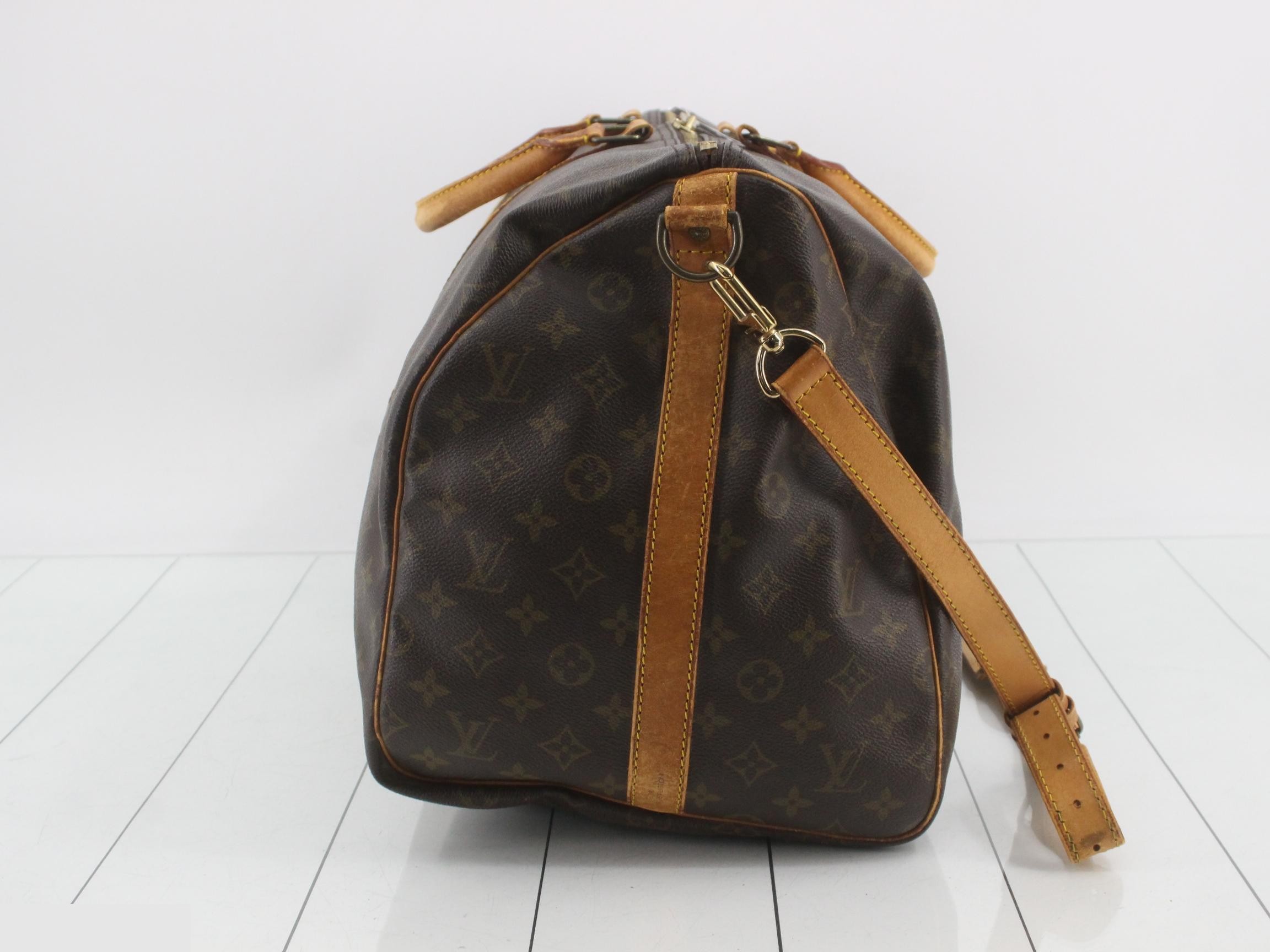 Keepall Bandoulière 55 with shoulder strap — view 4