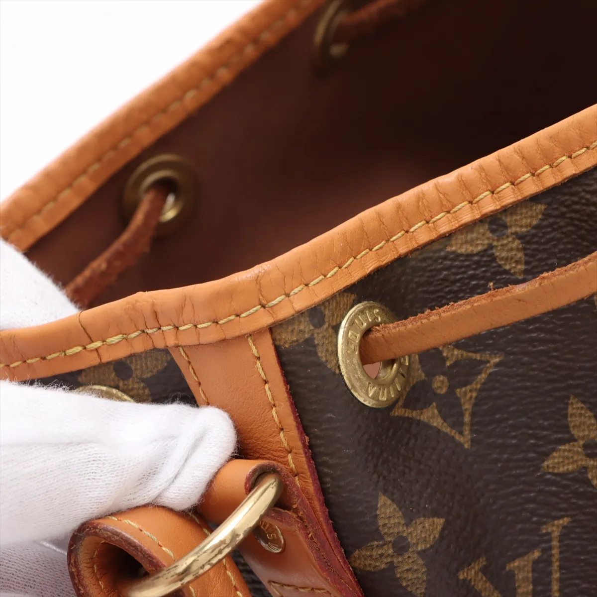 Monogram Noe BB M40817 Brown RFID reaction available — view 9