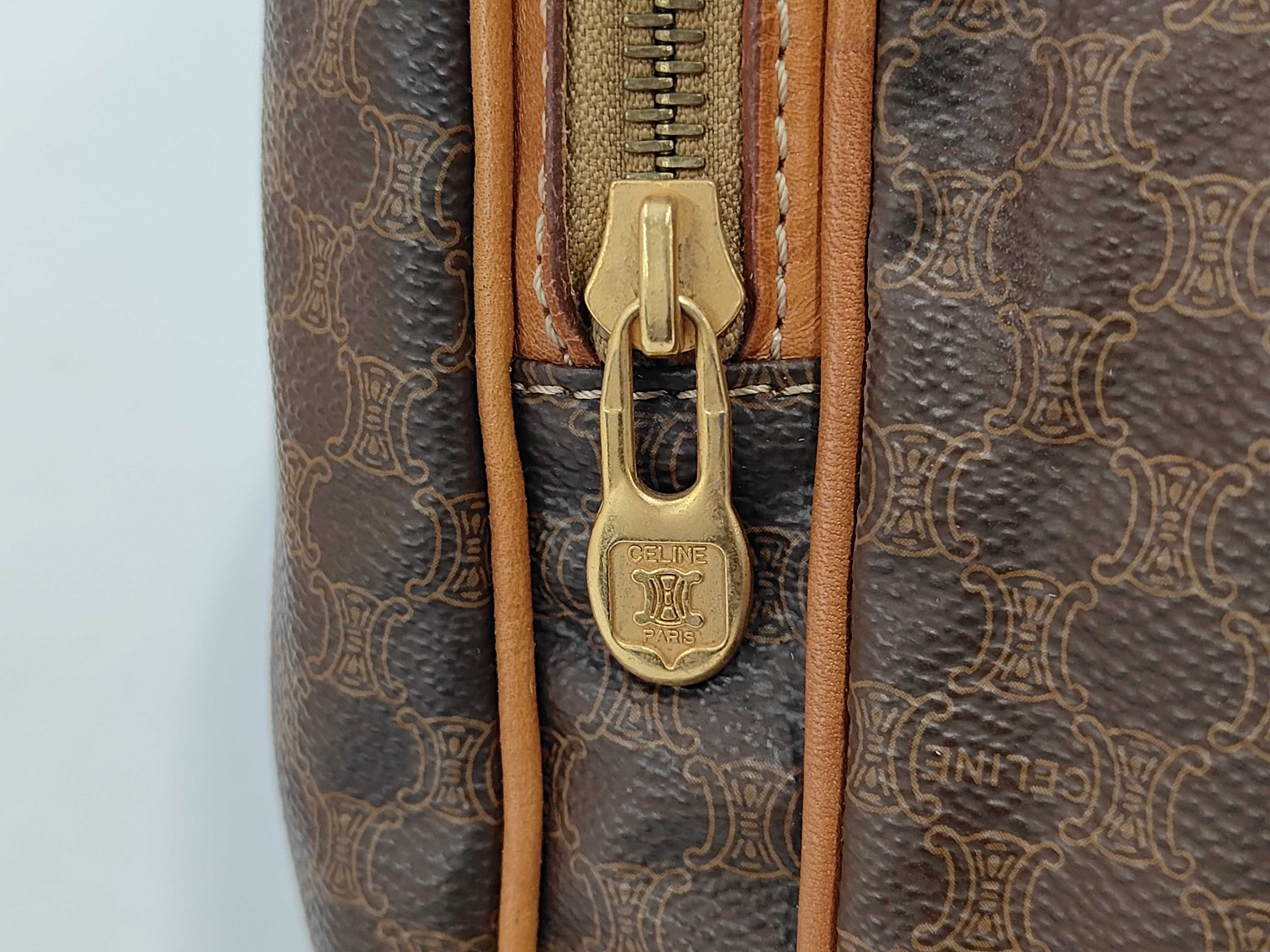 Macadam Shoulder Bag, Brown, W35cm — view 11