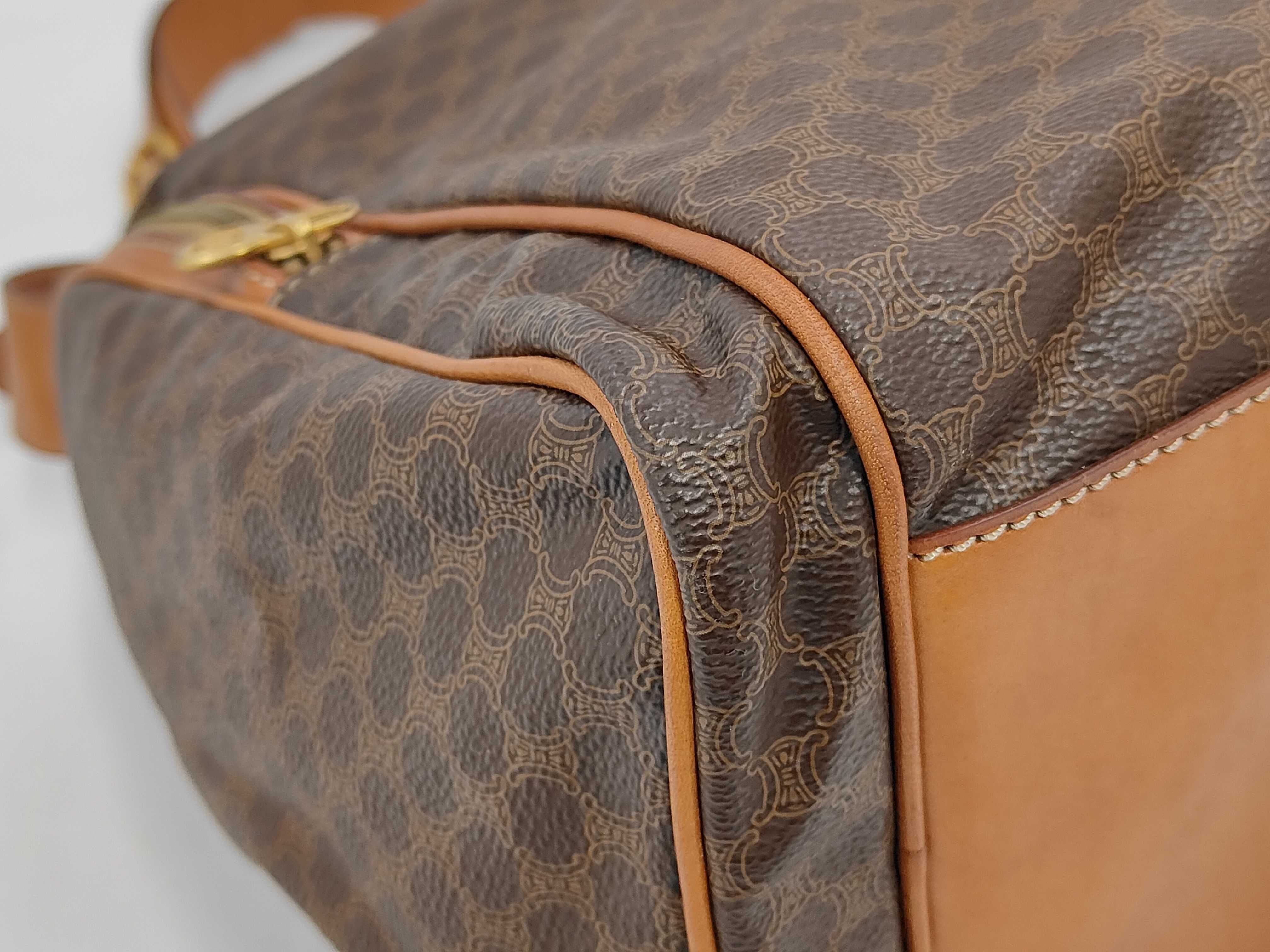 Macadam Shoulder Bag, Brown, W35cm — view 6