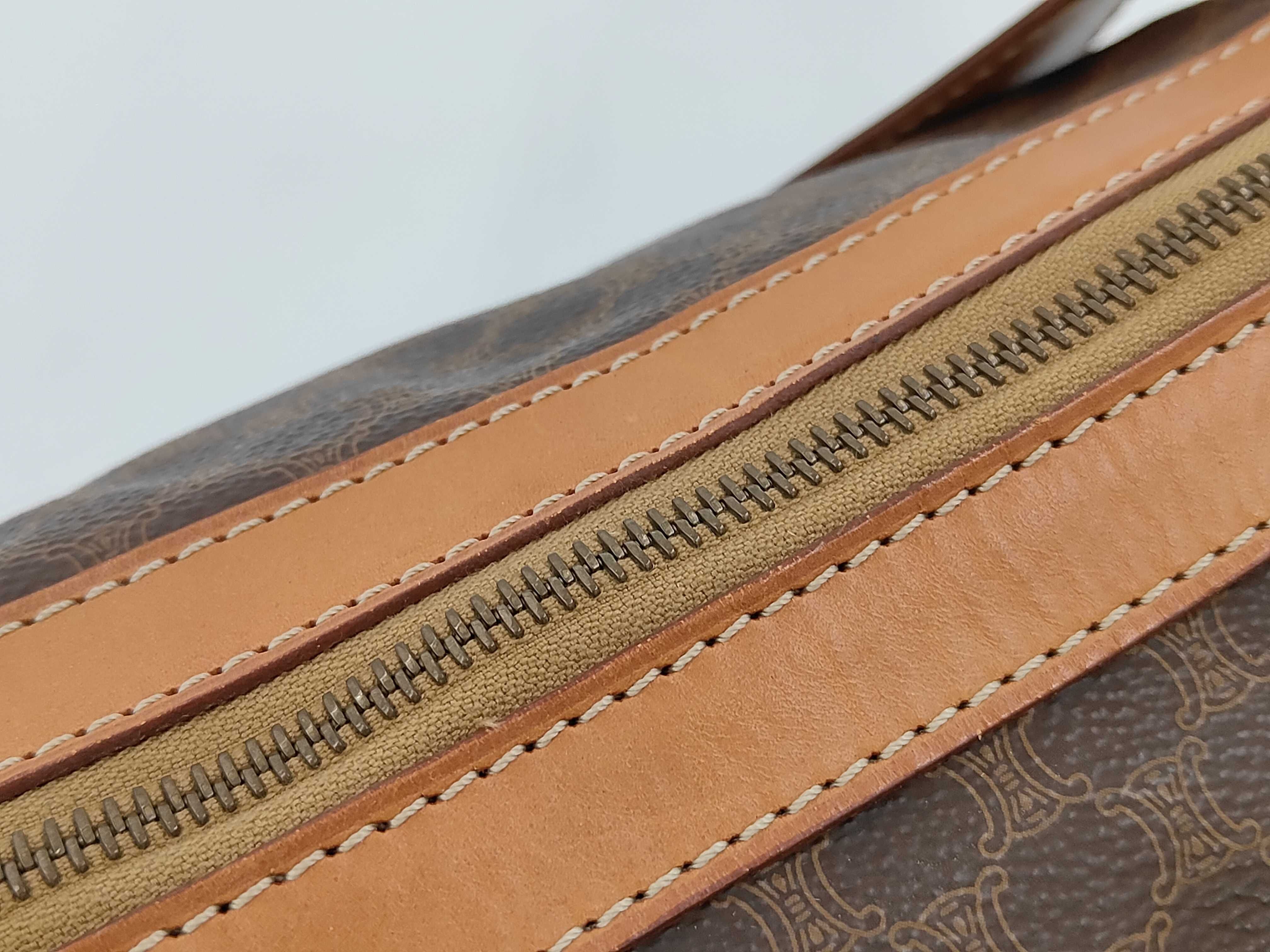 Macadam Shoulder Bag, Brown, W35cm — view 8