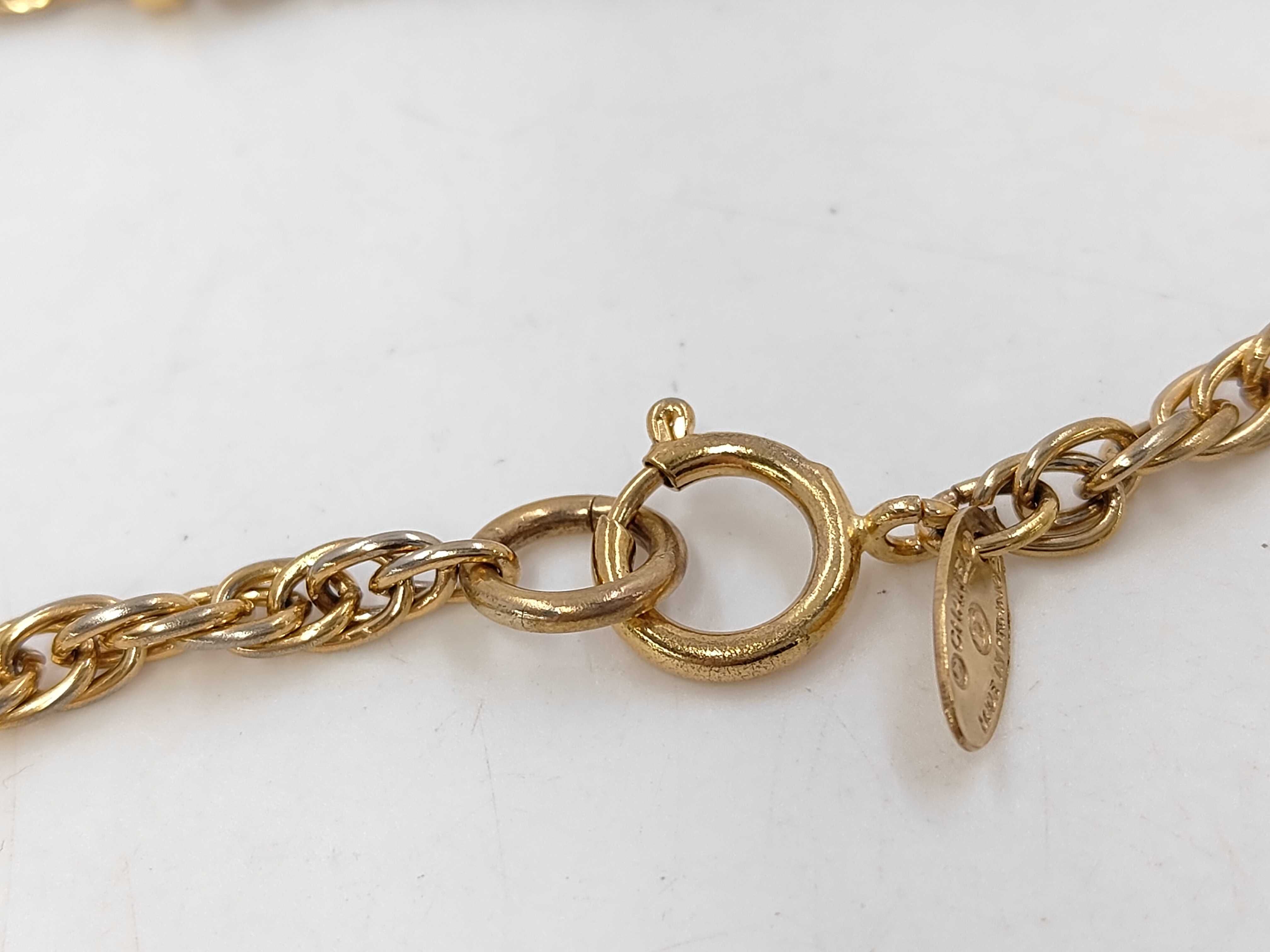 Coco Mark Round Necklace — view 4