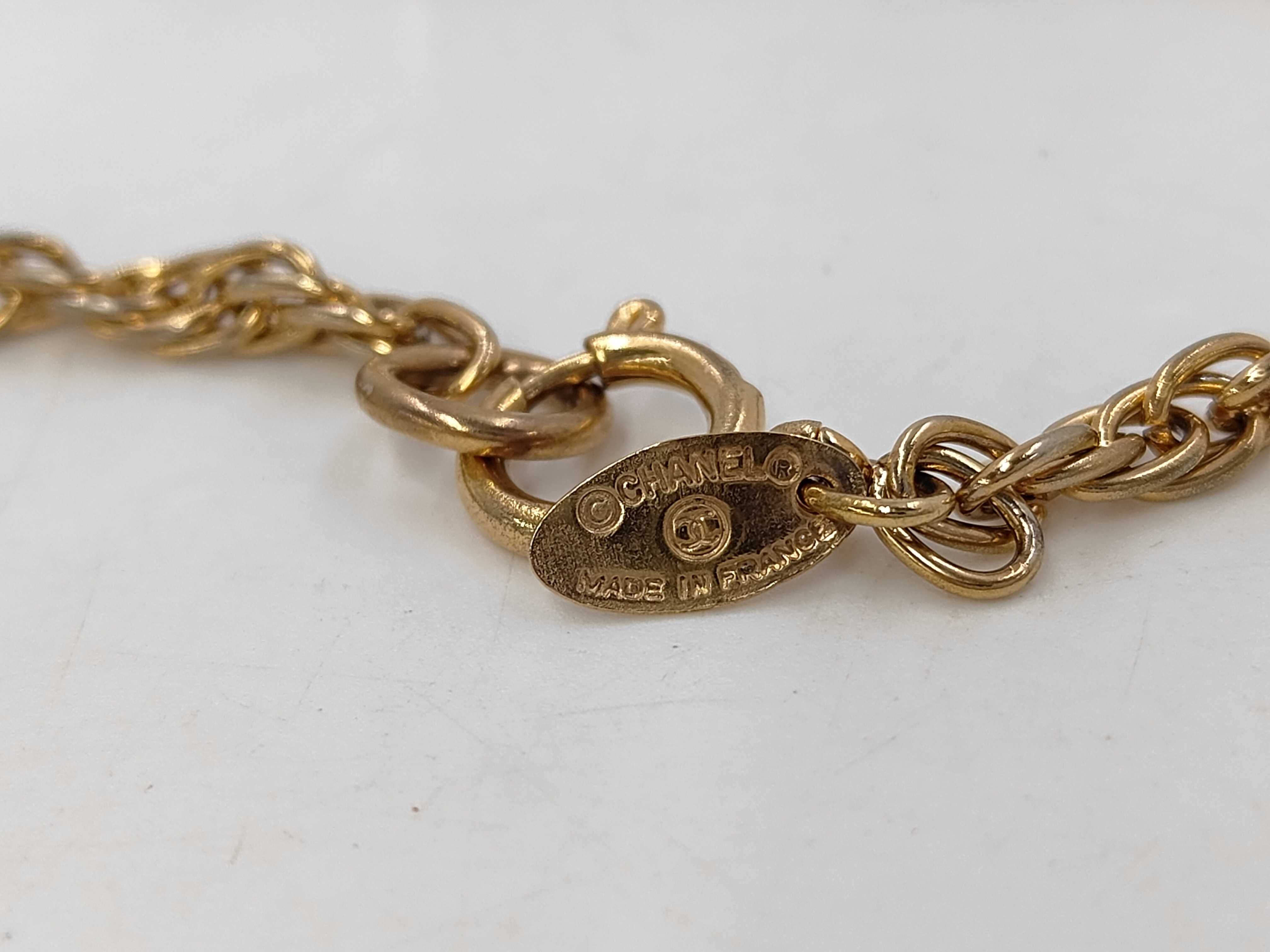 Coco Mark Round Necklace — view 5