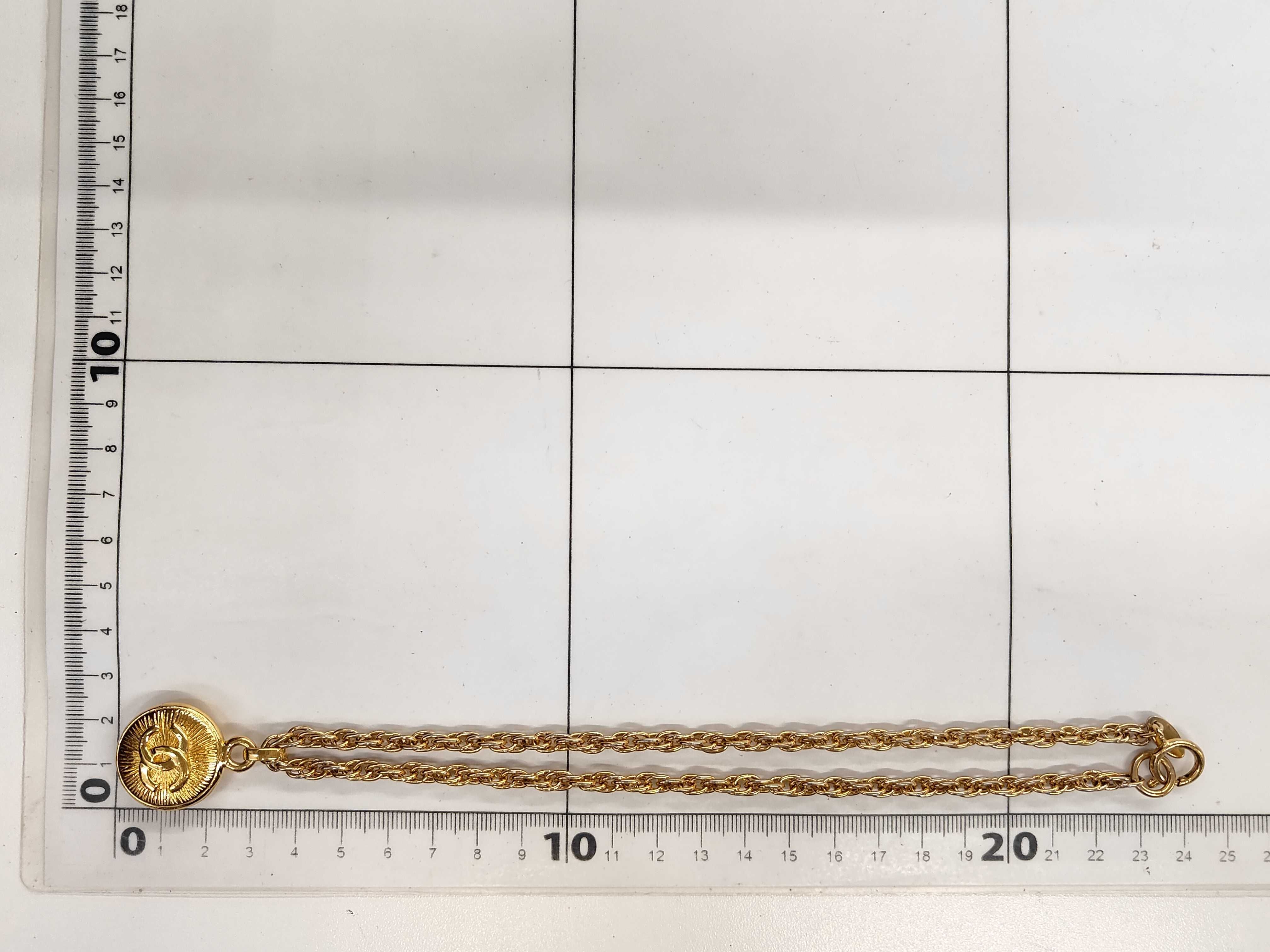 Coco Mark Round Necklace — view 6
