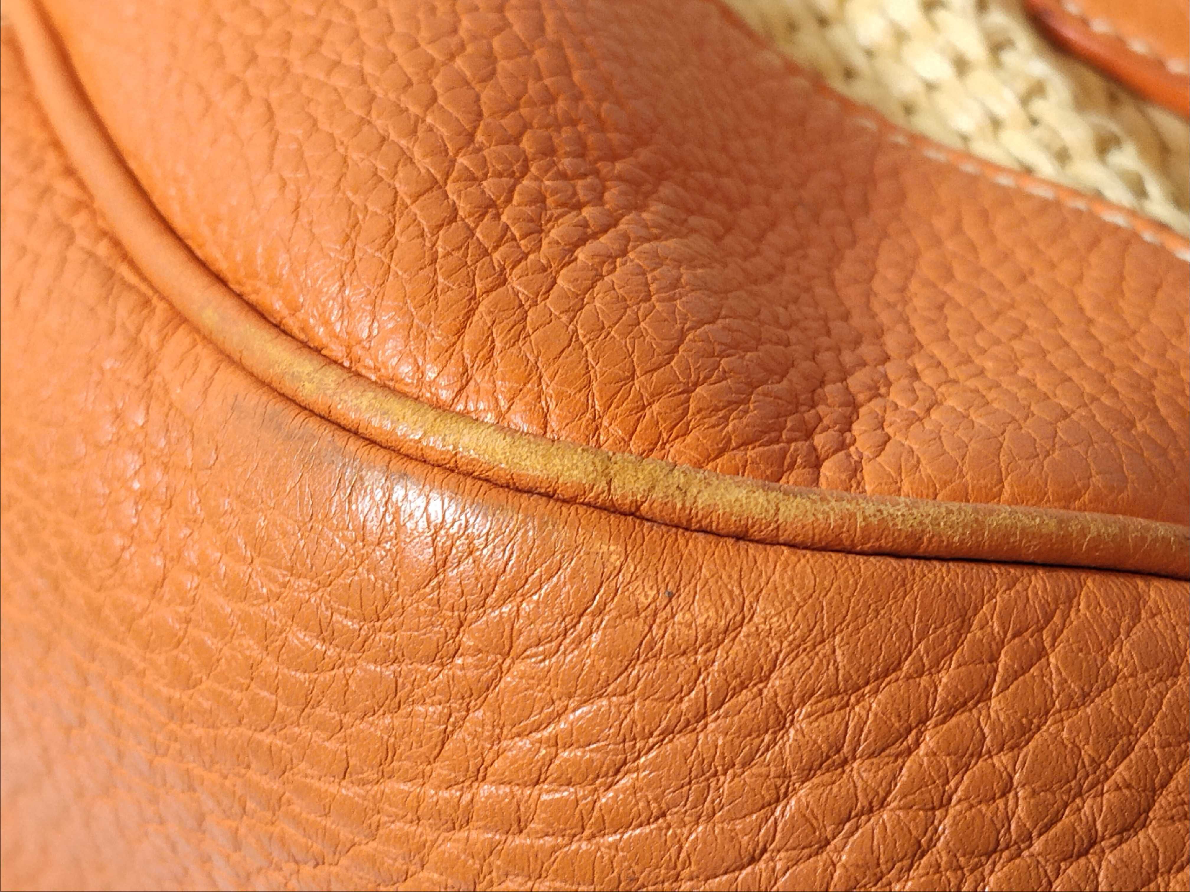 Basket One-Shoulder Tote Bag (Orange) — view 6