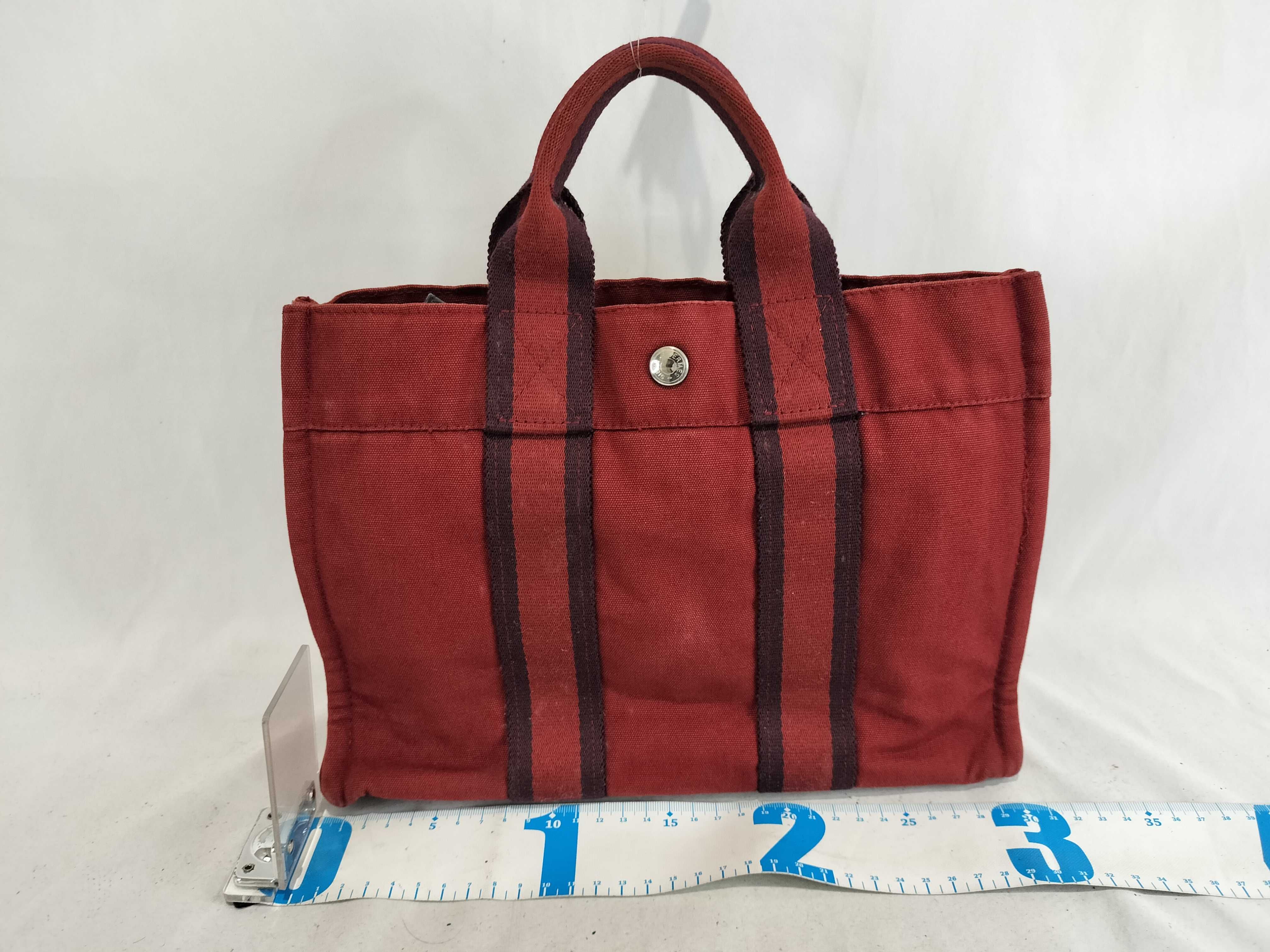 Fourre-Tout MM Red Tote Bag — view 3