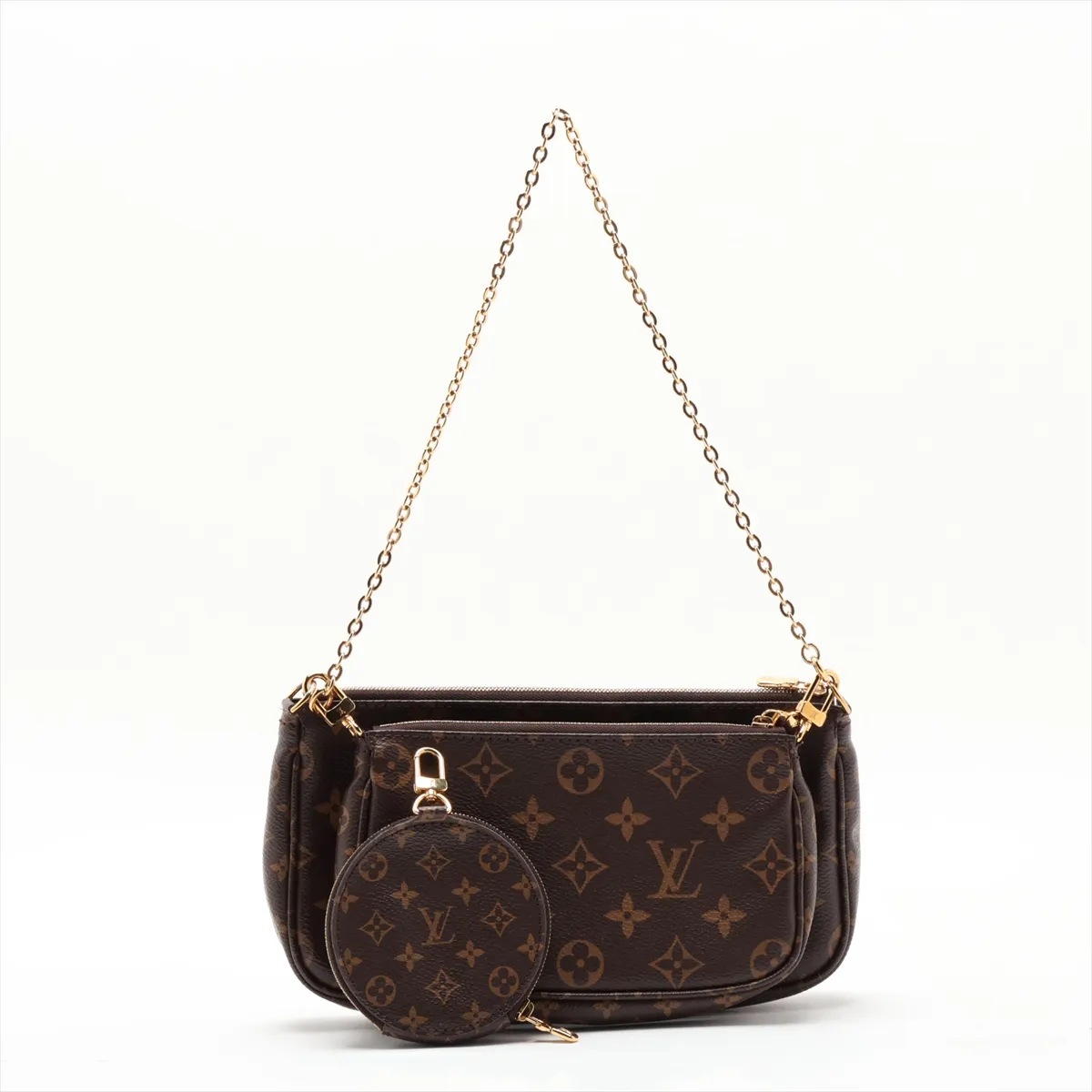 Monogram Multipochette Accessoires M44813 SP4109 Brown (RFID detected) — view 2