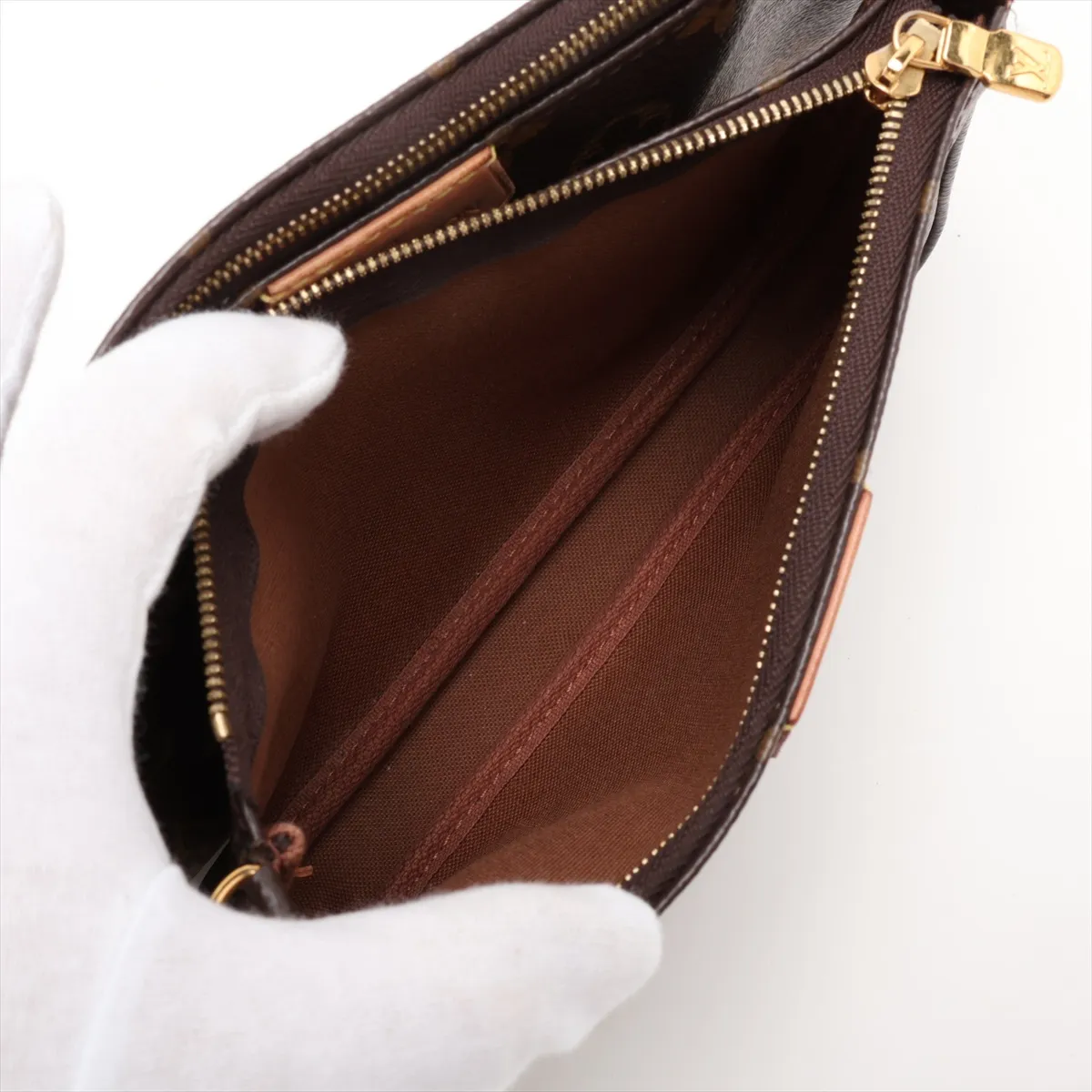 Monogram Multipochette Accessoires M44813 SP4109 Brown (RFID detected) — view 11