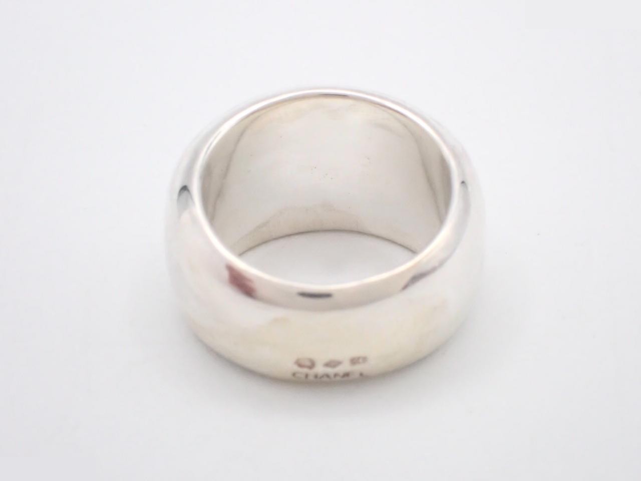 logo ring, 925 sterling silver, size #12, 17.4g — view 2