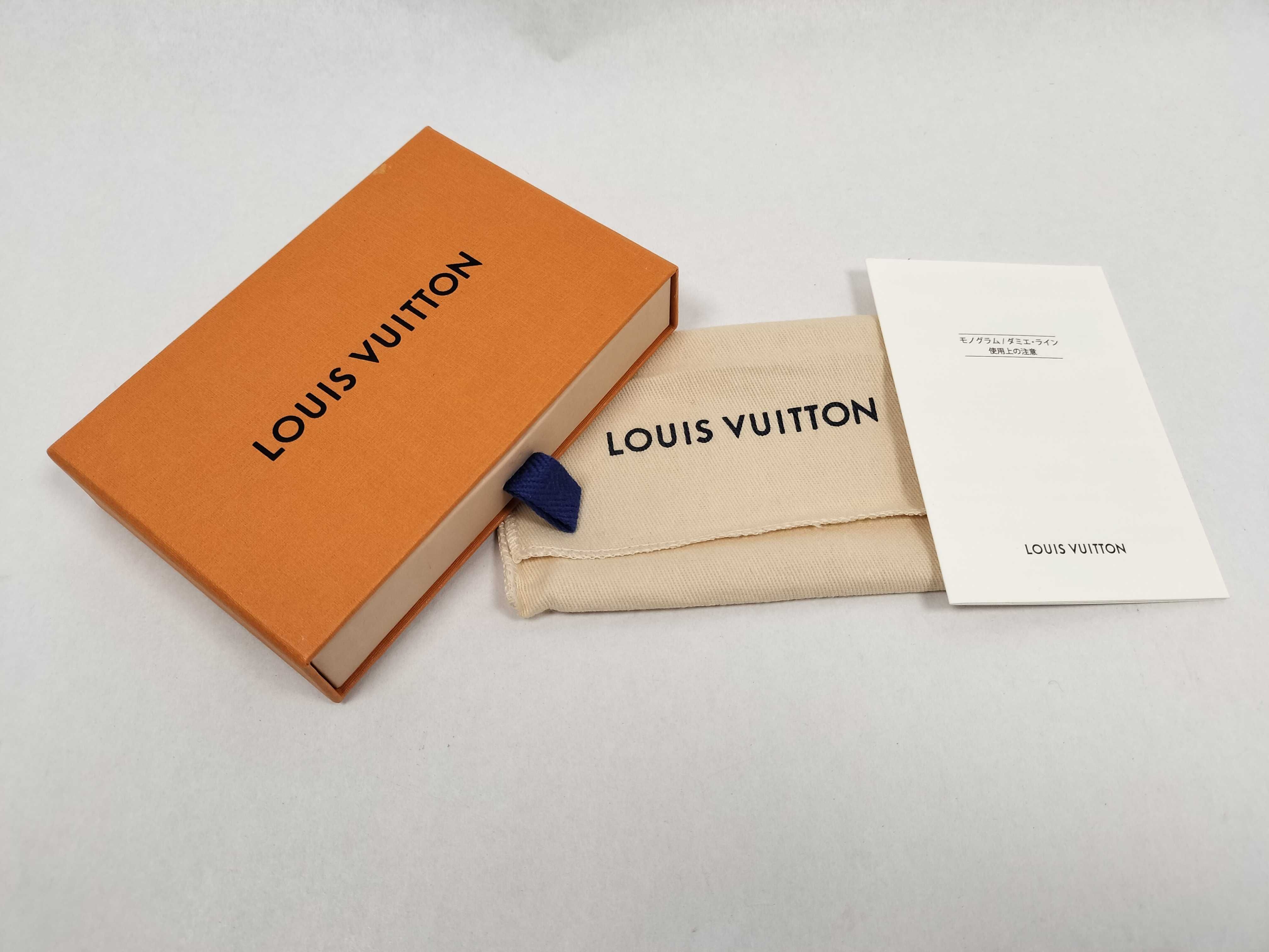 Monogram Louis Vuitton Monogram Enveloppe Carte de Visite M63801 RFID Accessories: Box, dust bag, card case — view 13