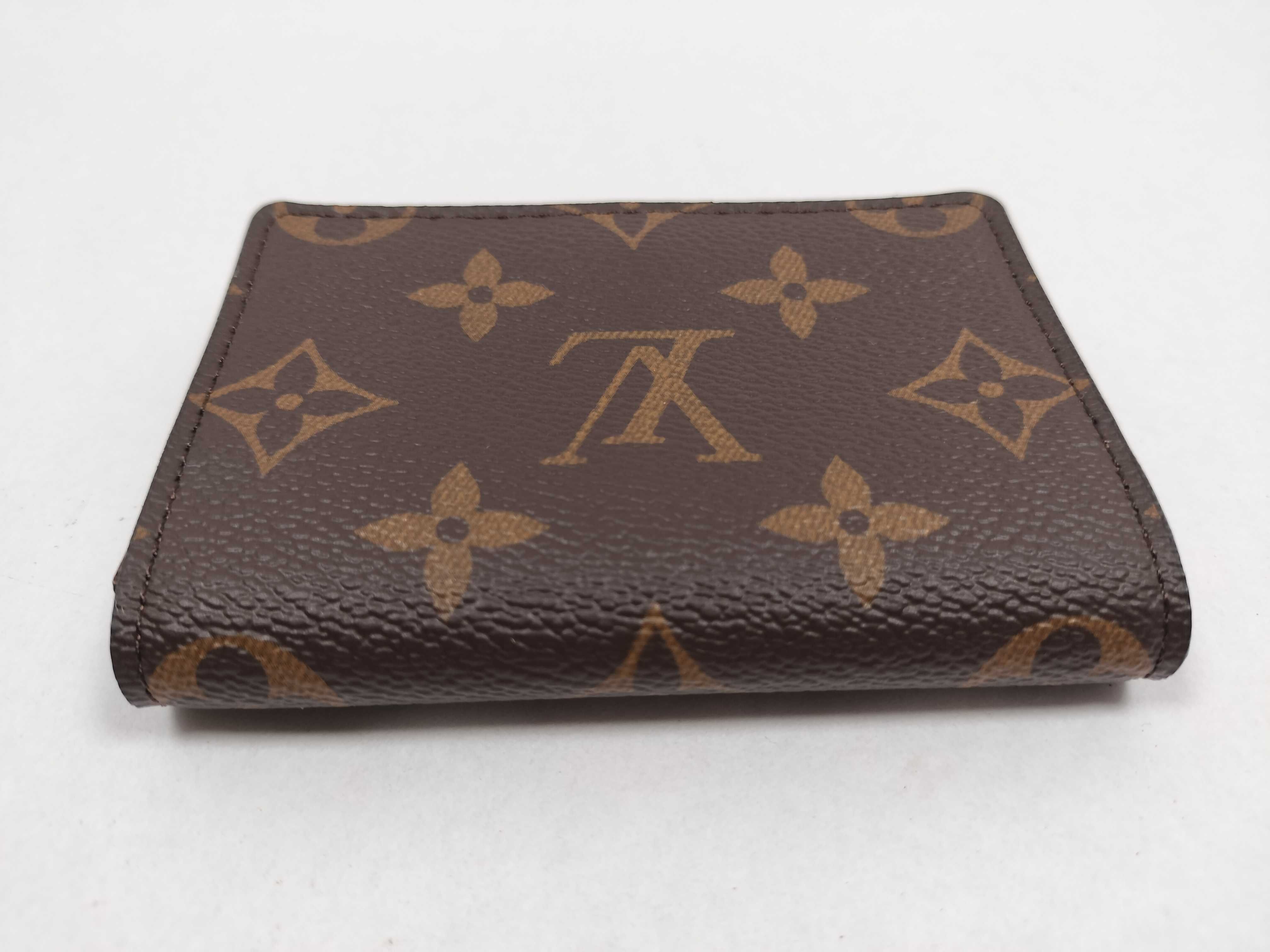 Monogram Louis Vuitton Monogram Enveloppe Carte de Visite M63801 RFID Accessories: Box, dust bag, card case — view 6