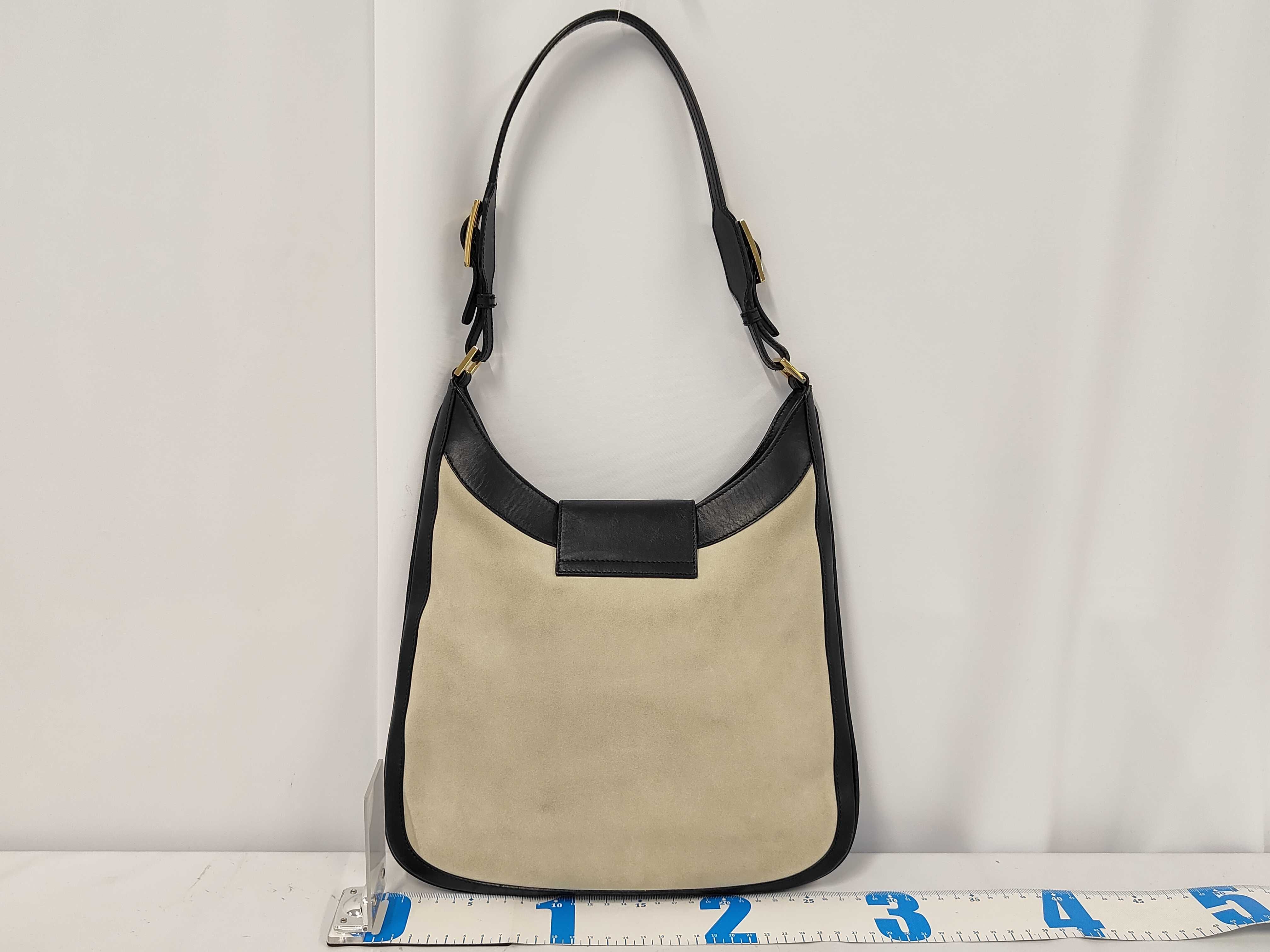 One-Shoulder Bag, White, 001-4129 (Shoulder Bag) — view 2