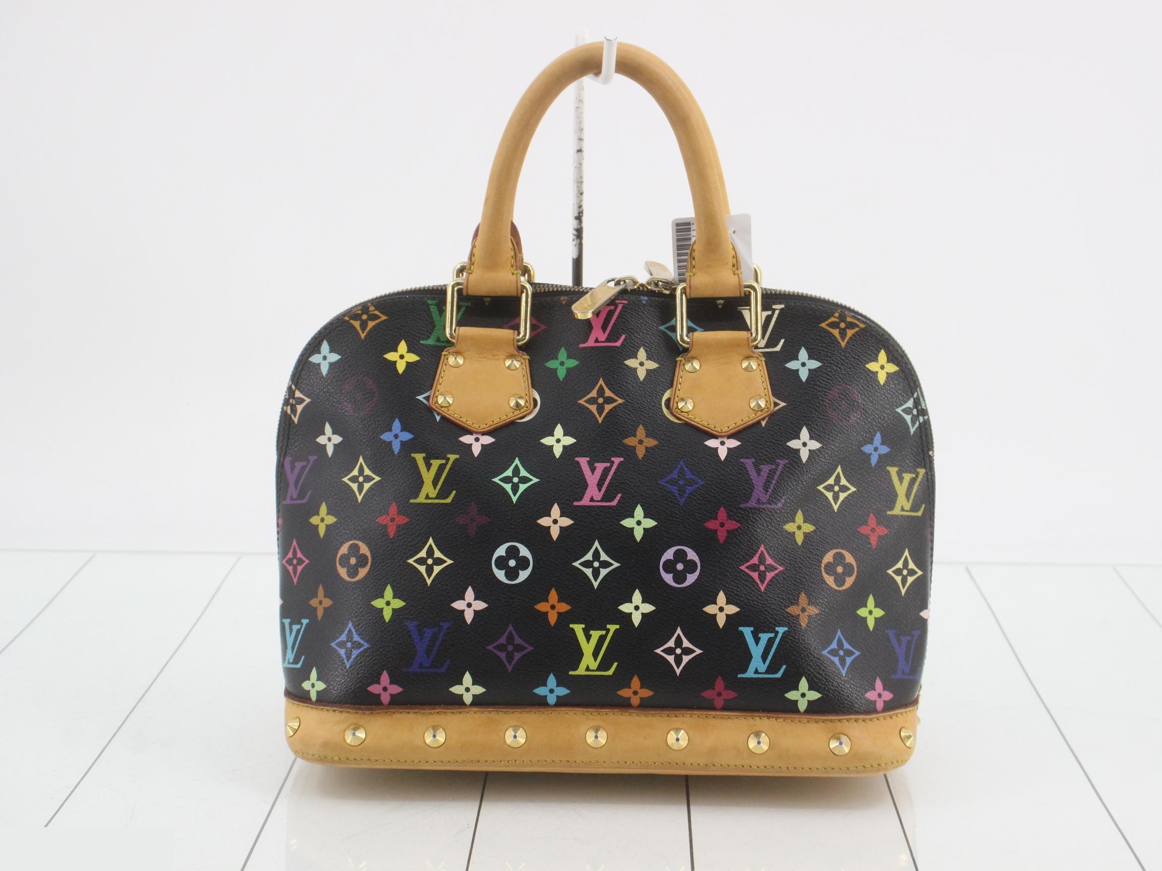 Alma Multicolor Monogram Handbag — view 2