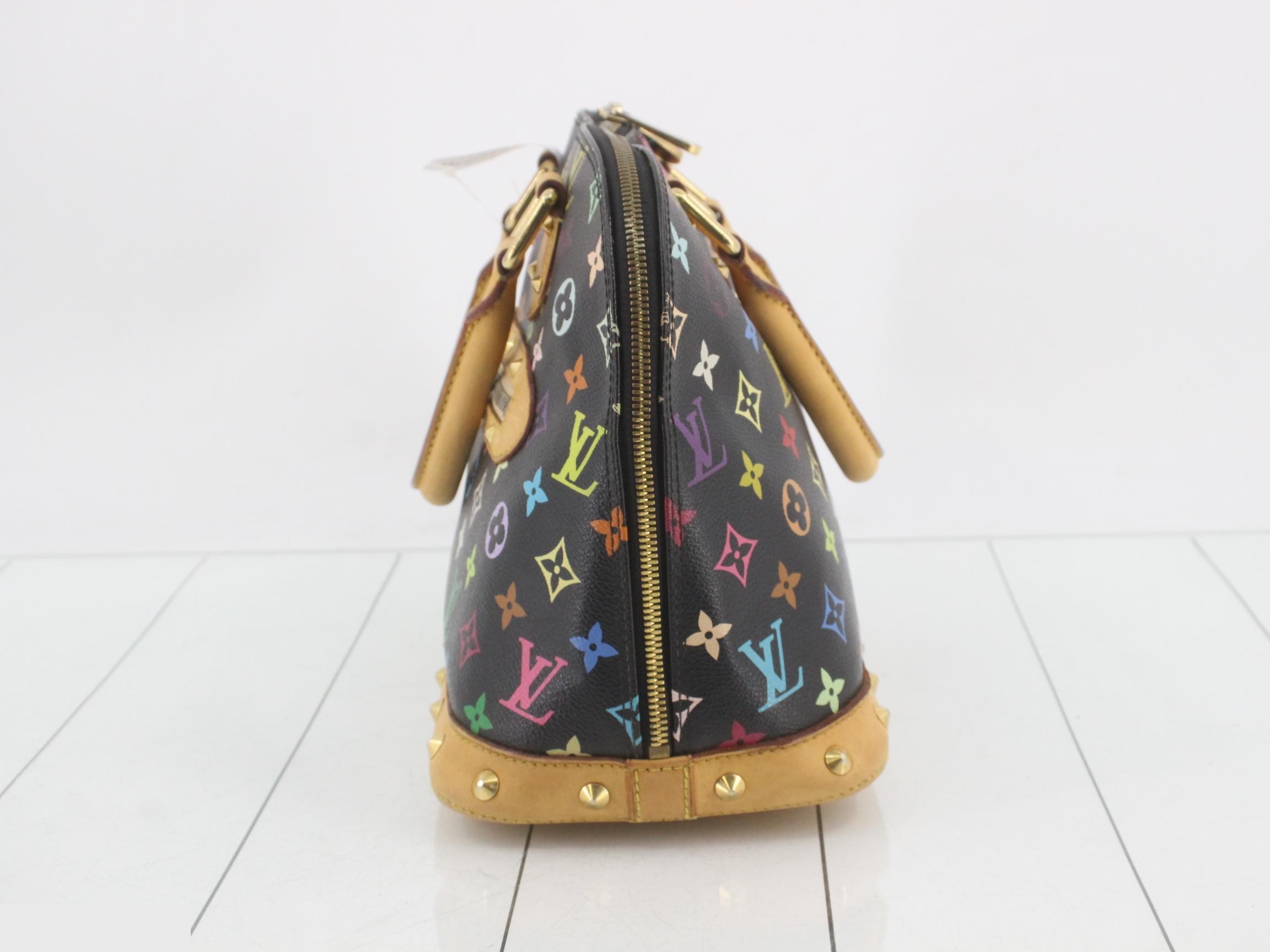 Alma Multicolor Monogram Handbag — view 3