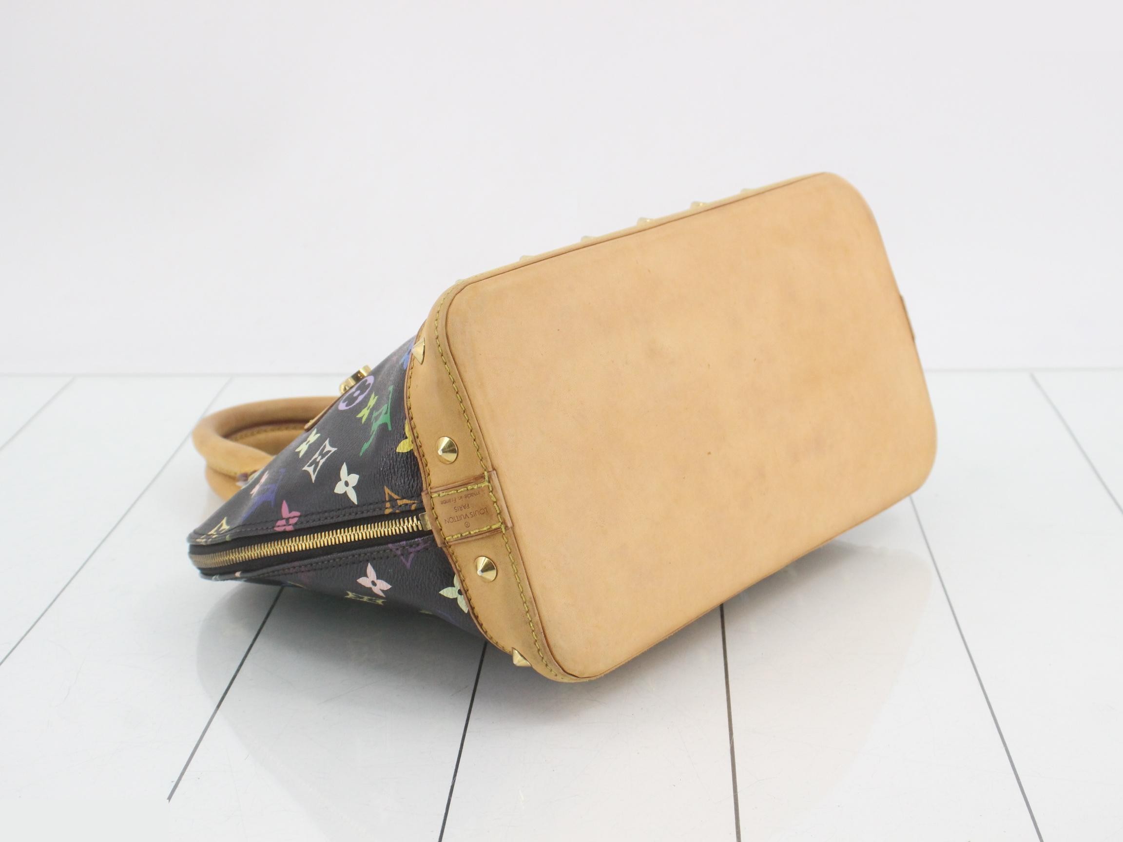 Alma Multicolor Monogram Handbag — view 5