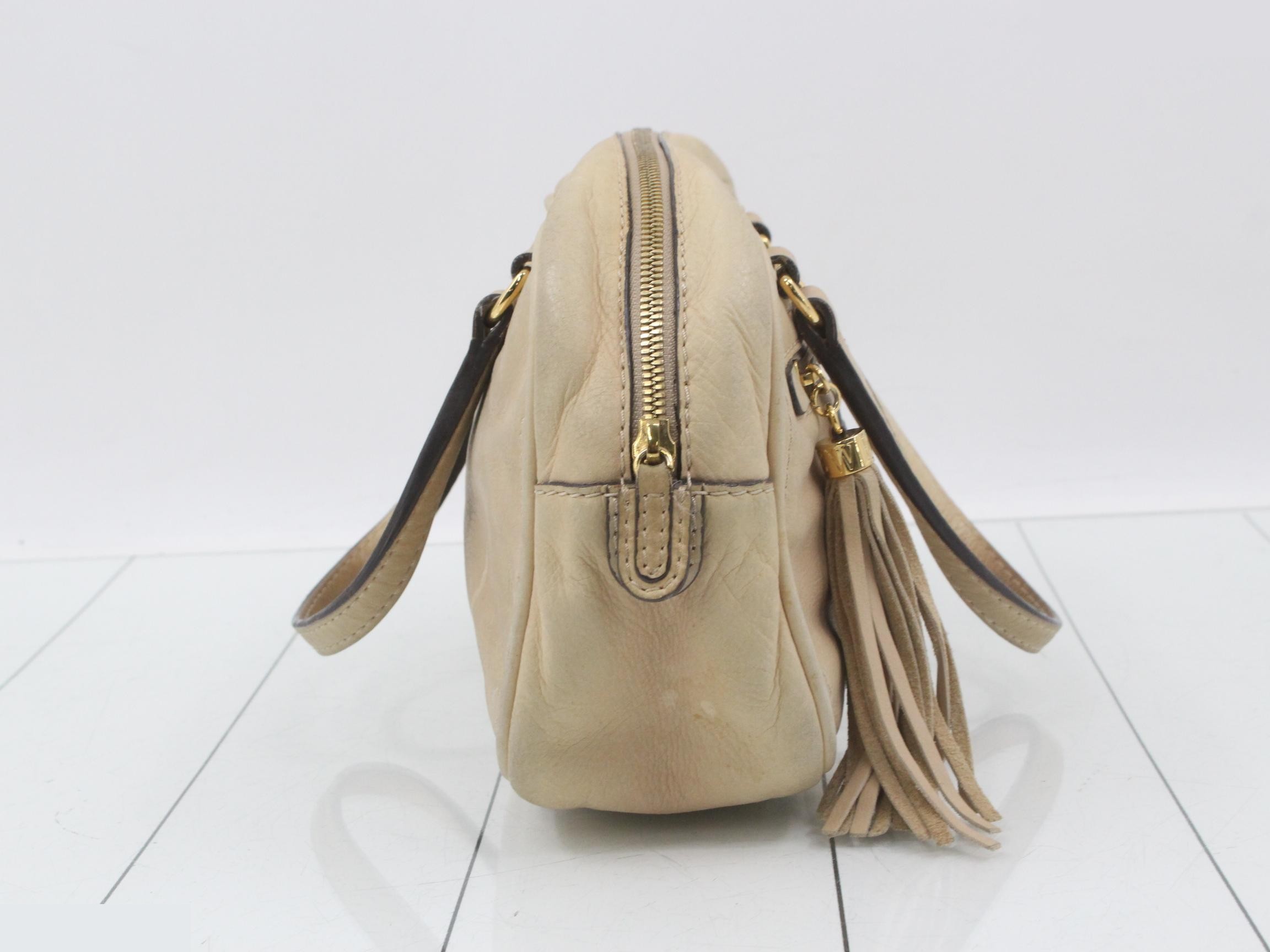 Other lines: Bags & Handbags - Madrid Anagram Tassel Beige — view 4