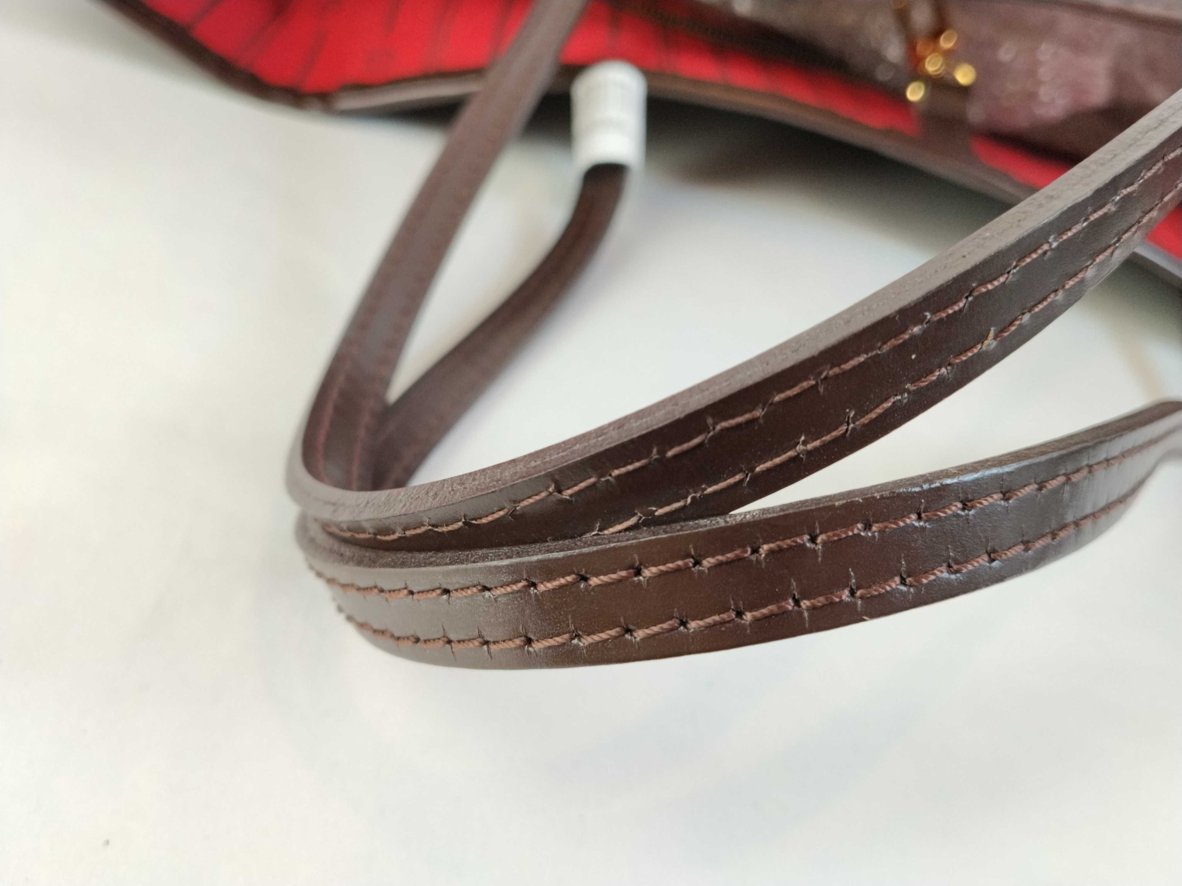 Damier ID- Damier Neverfull GM N51106 Brown #TJ316 Tote Bag — view 4
