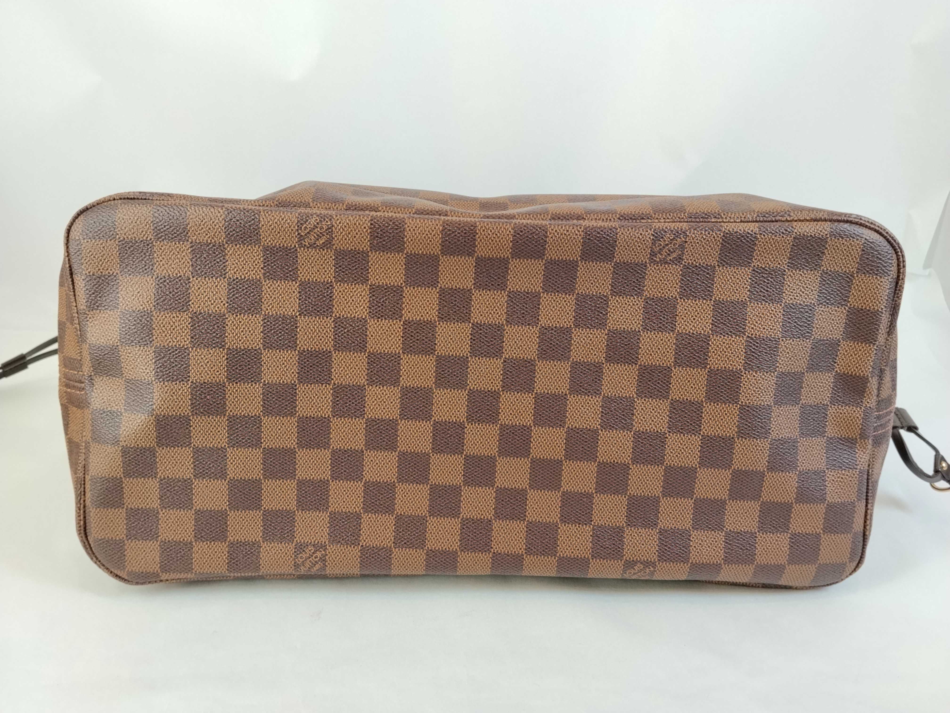 Damier ID- Damier Neverfull GM N51106 Brown #TJ316 Tote Bag — view 7