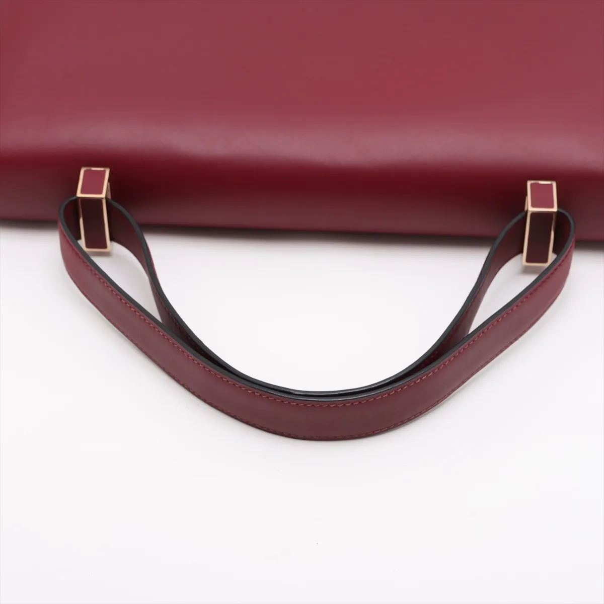 [Individually packaged] Hermes Constance 29 Cartable Veau Sombrero Rouge H Gold Hardware A: 2017 — view 5