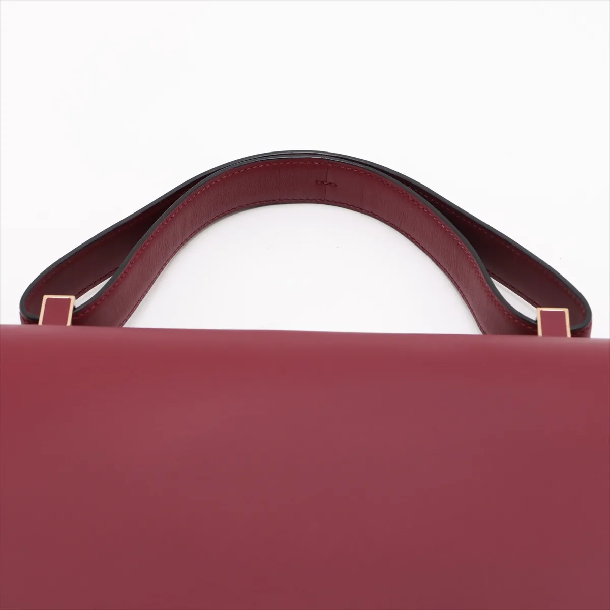 [Individually packaged] Hermes Constance 29 Cartable Veau Sombrero Rouge H Gold Hardware A: 2017 — view 6