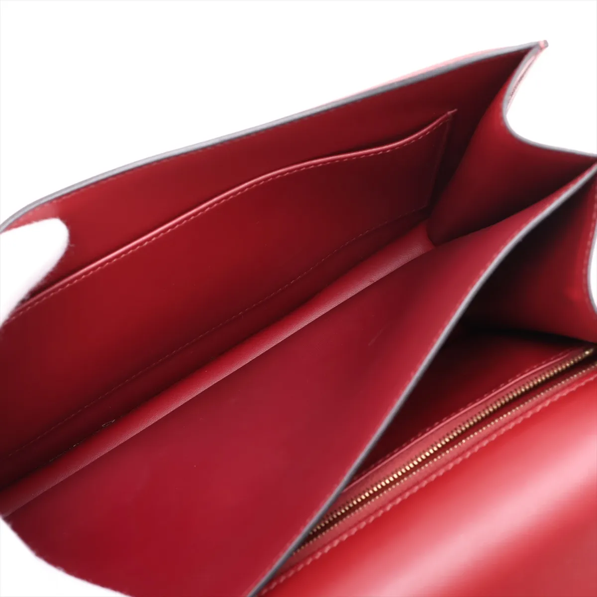 [Individually packaged] Hermes Constance 29 Cartable Veau Sombrero Rouge H Gold Hardware A: 2017 — view 8