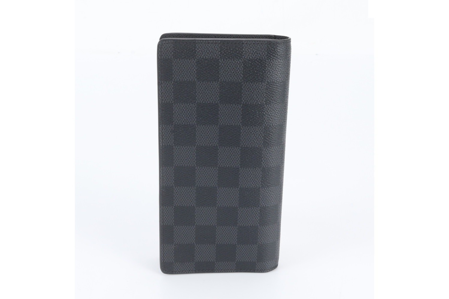 RFID-equipped Damier Graphite Portefeuille Brazza N62665 Leather — view 2