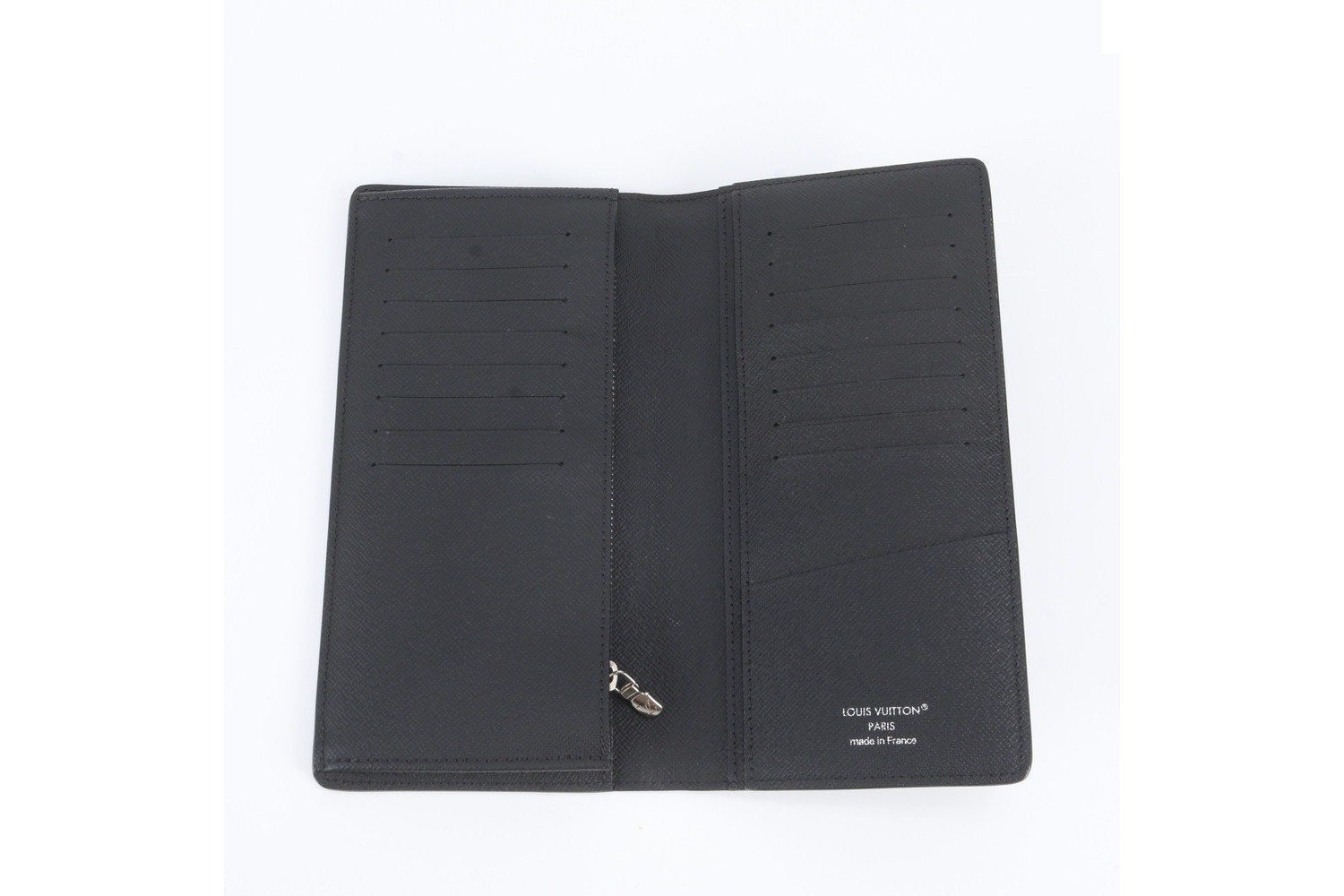 RFID-equipped Damier Graphite Portefeuille Brazza N62665 Leather — view 6