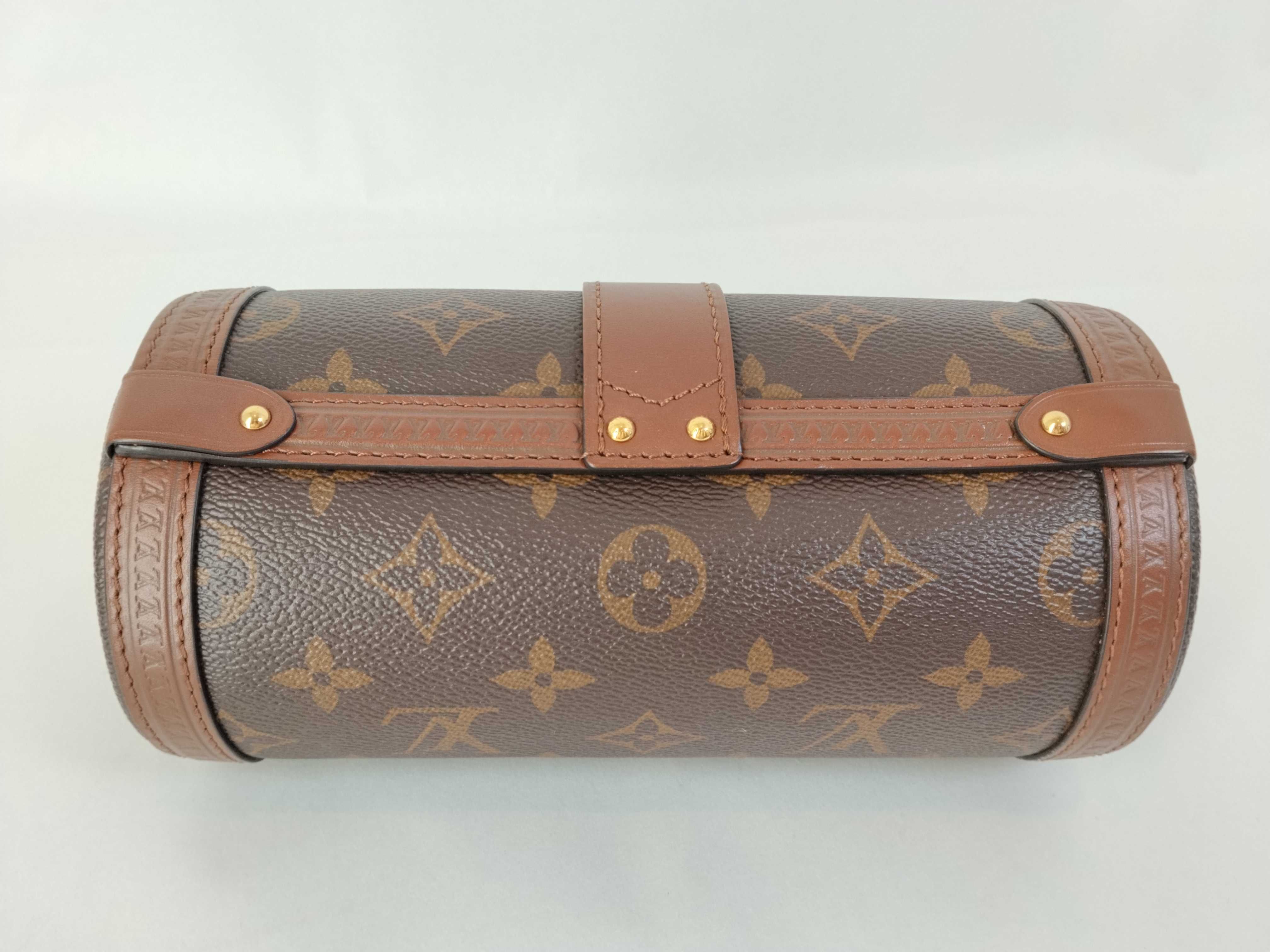 Monogram M57835 Papillon Trunk Boston-style Monogram Chain Shoulder Bag Handbag — view 7