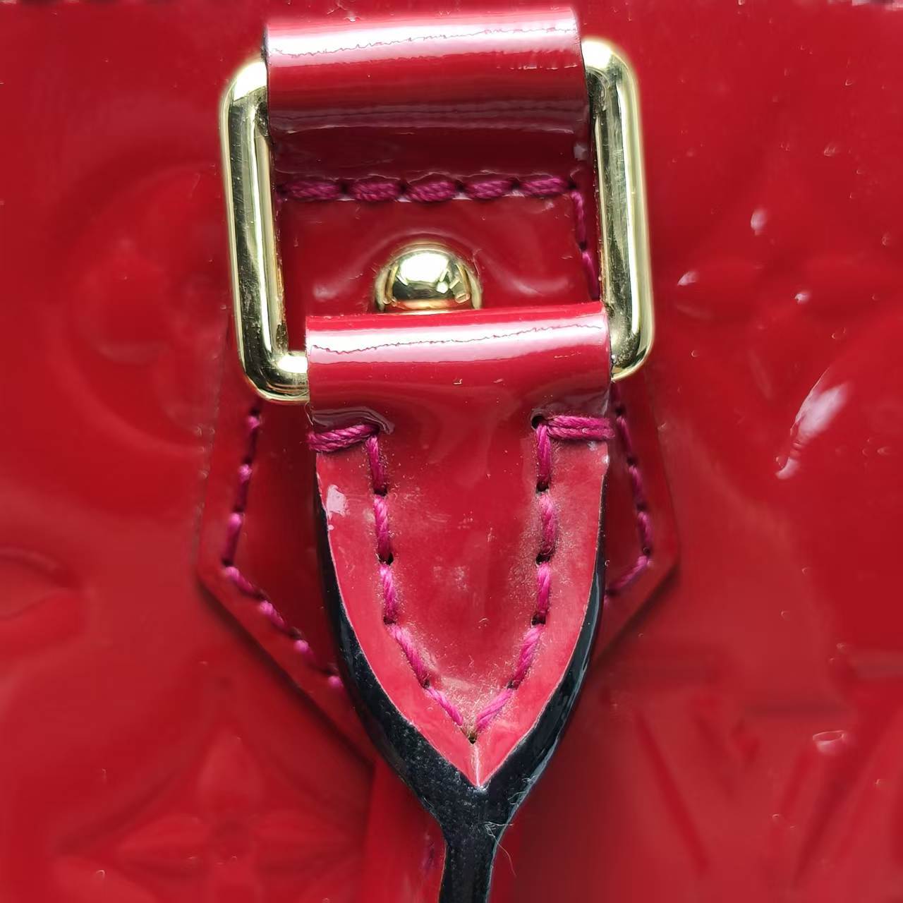 【*Shipped from: China*】LOUIS VUITTON Alma Patent Leather Handbag — view 12