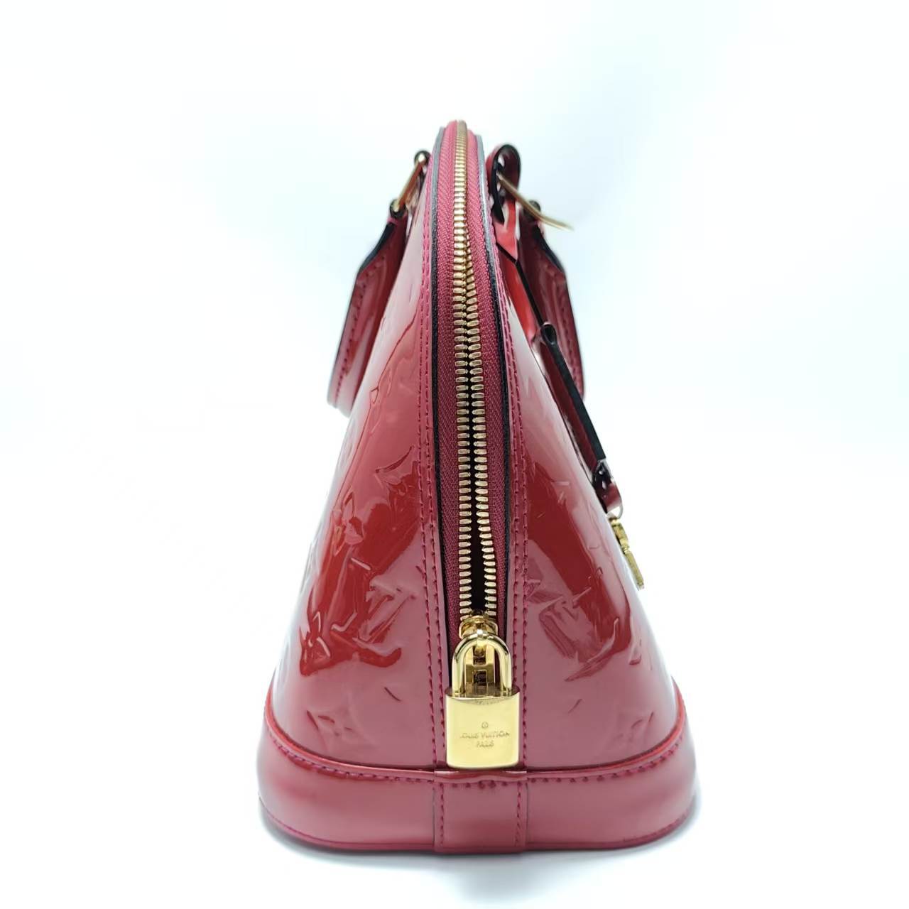 【*Shipped from: China*】LOUIS VUITTON Alma Patent Leather Handbag — view 3