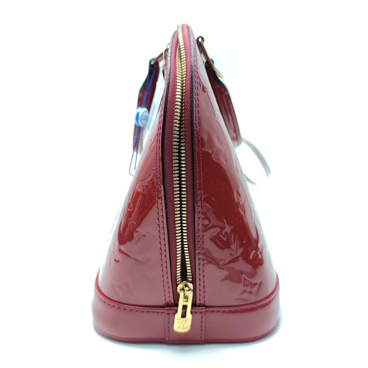 【*Shipped from: China*】LOUIS VUITTON Alma Patent Leather Handbag — view 4