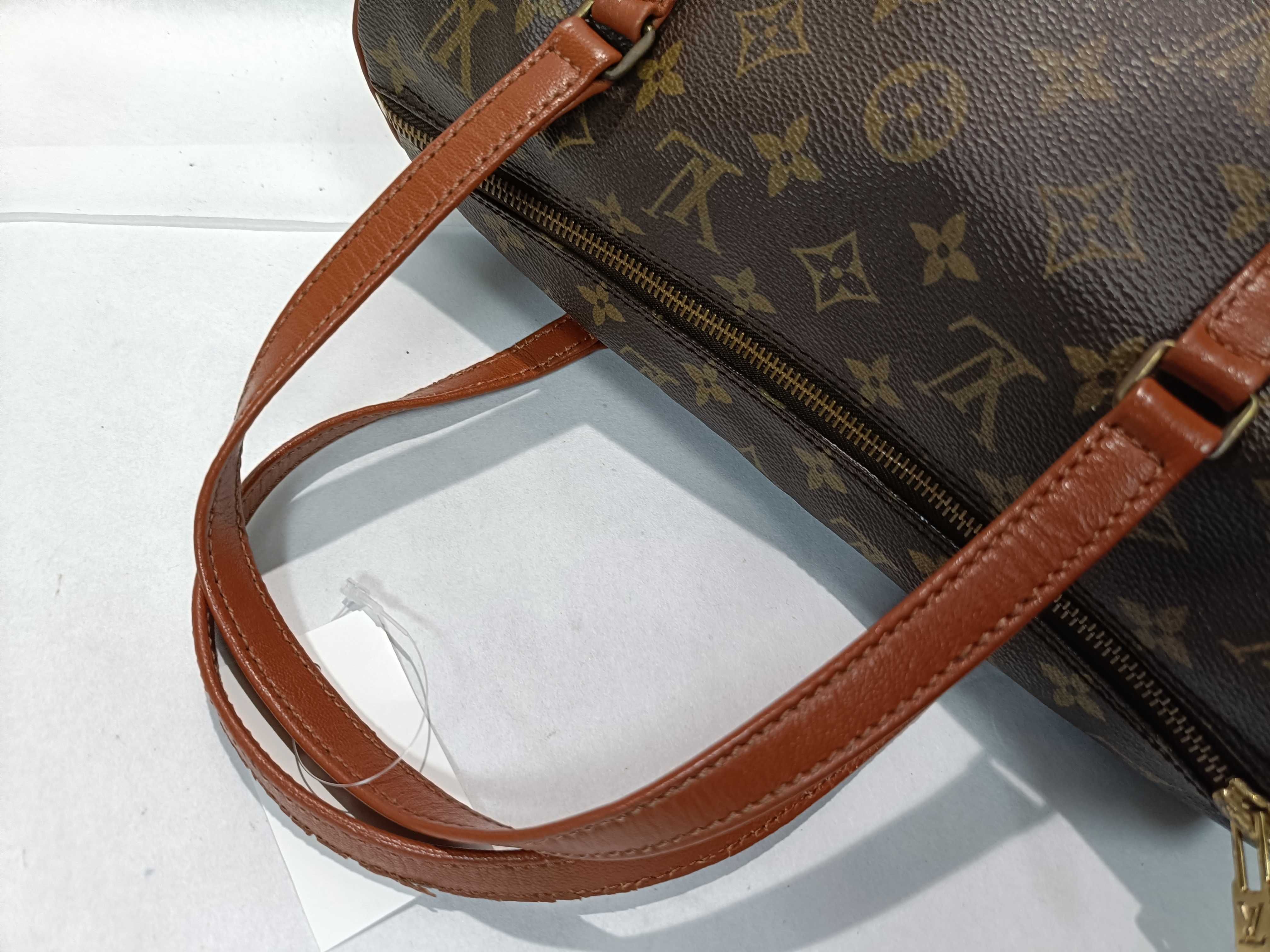 Monogram Old Papillon 30 Handbag with Pouch — view 3