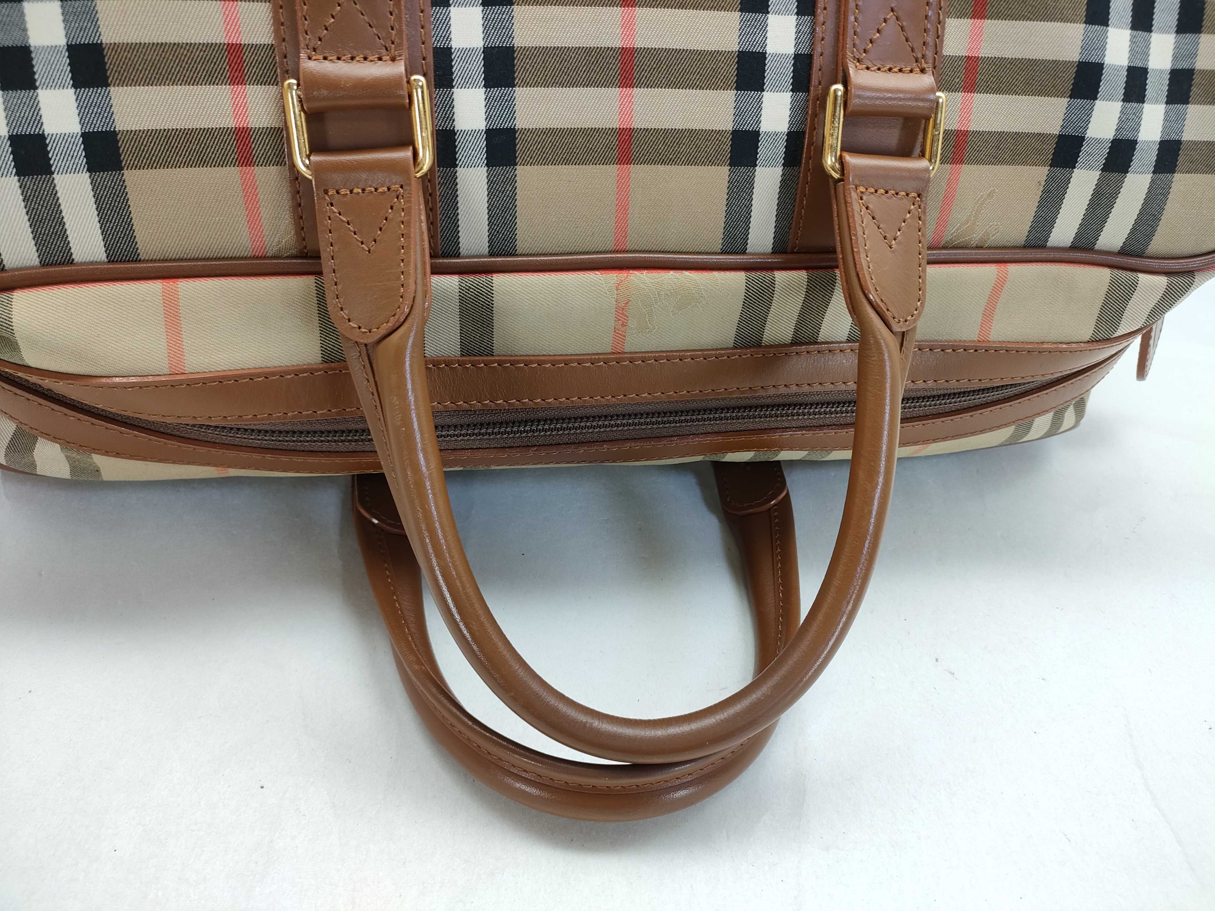 Nova Check Boston Bag Handbag Boston Bag — view 3