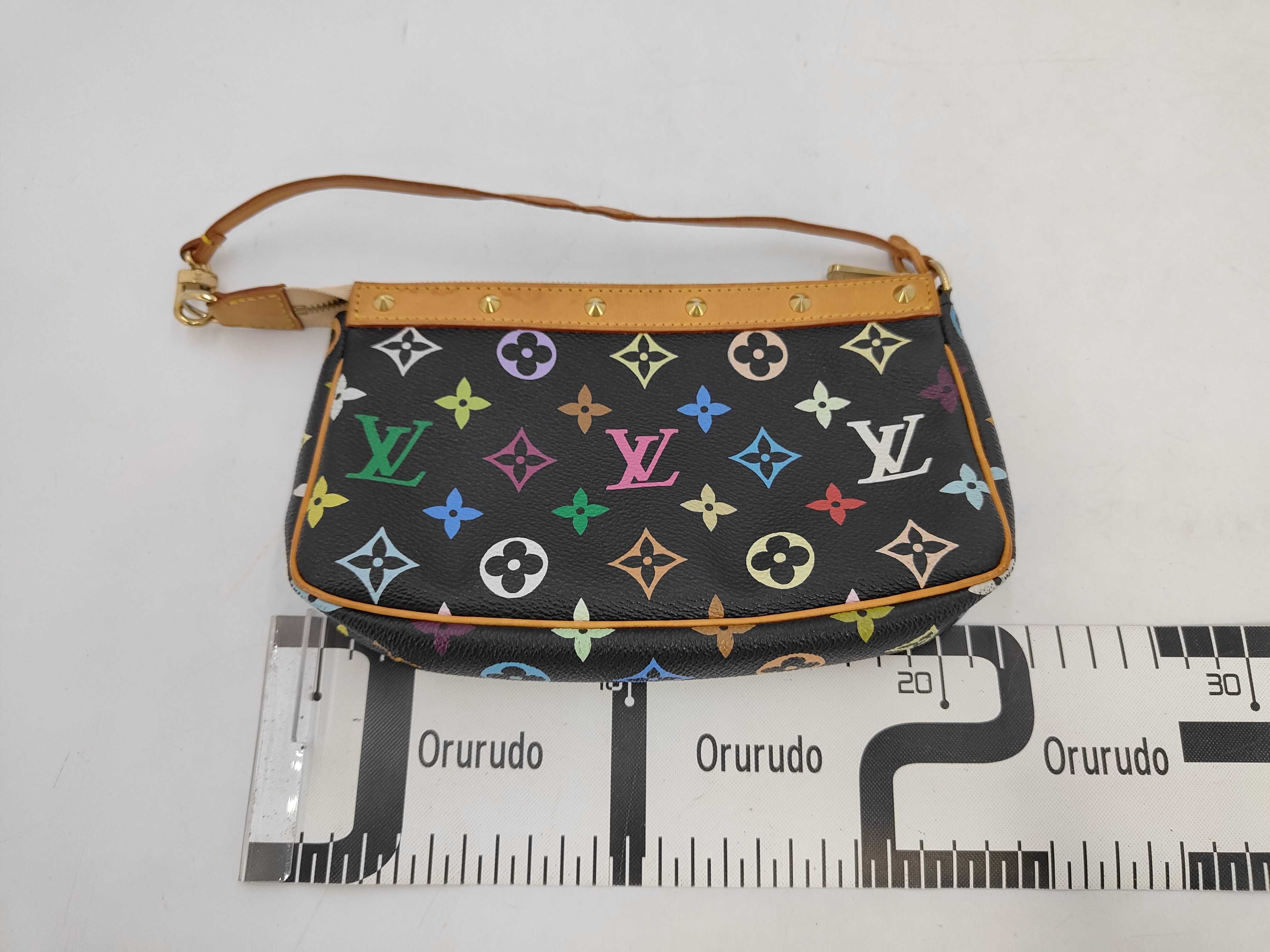 Monogram Multicolor Pochette Accessoires Monogram Multicolor Handbag Pouch — view 2
